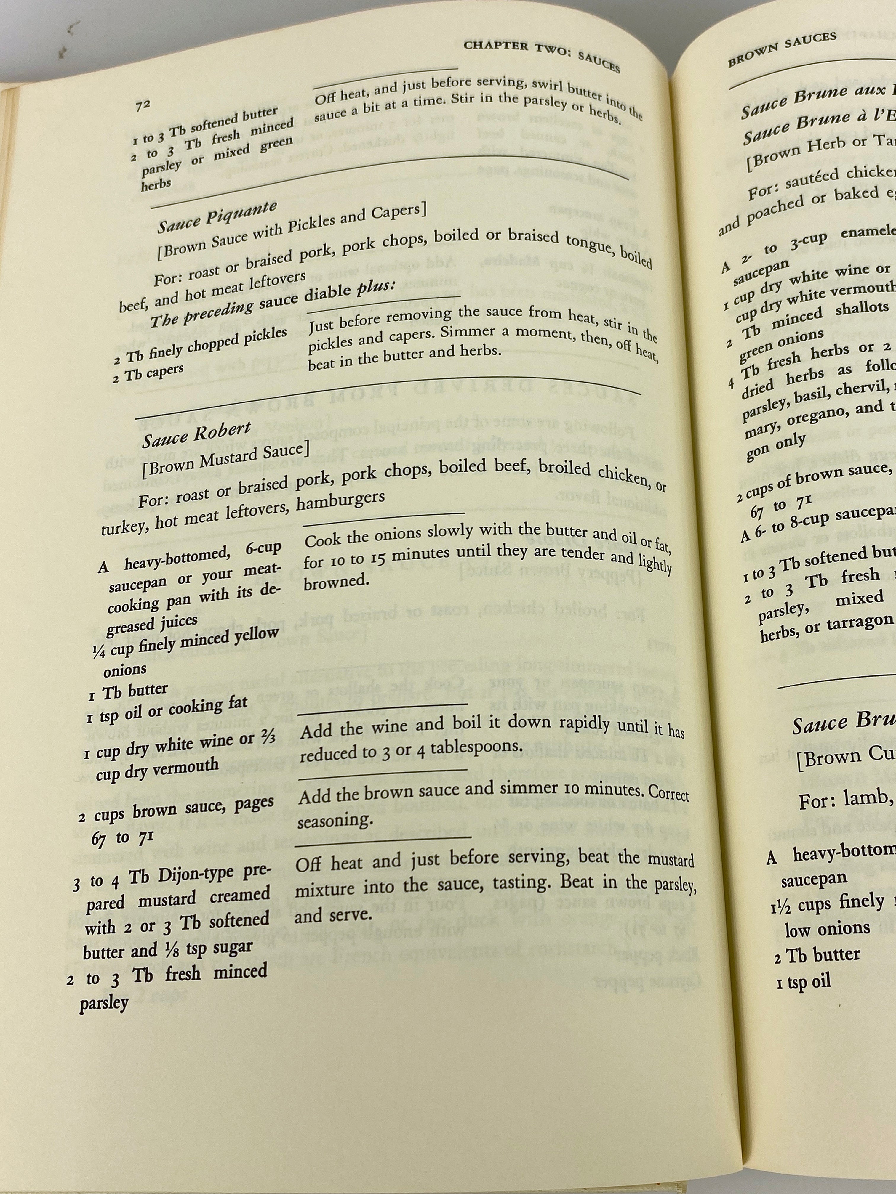 Mastering the Art of French Cooking Vol 1 by Julia Child 1970 19th Print HC