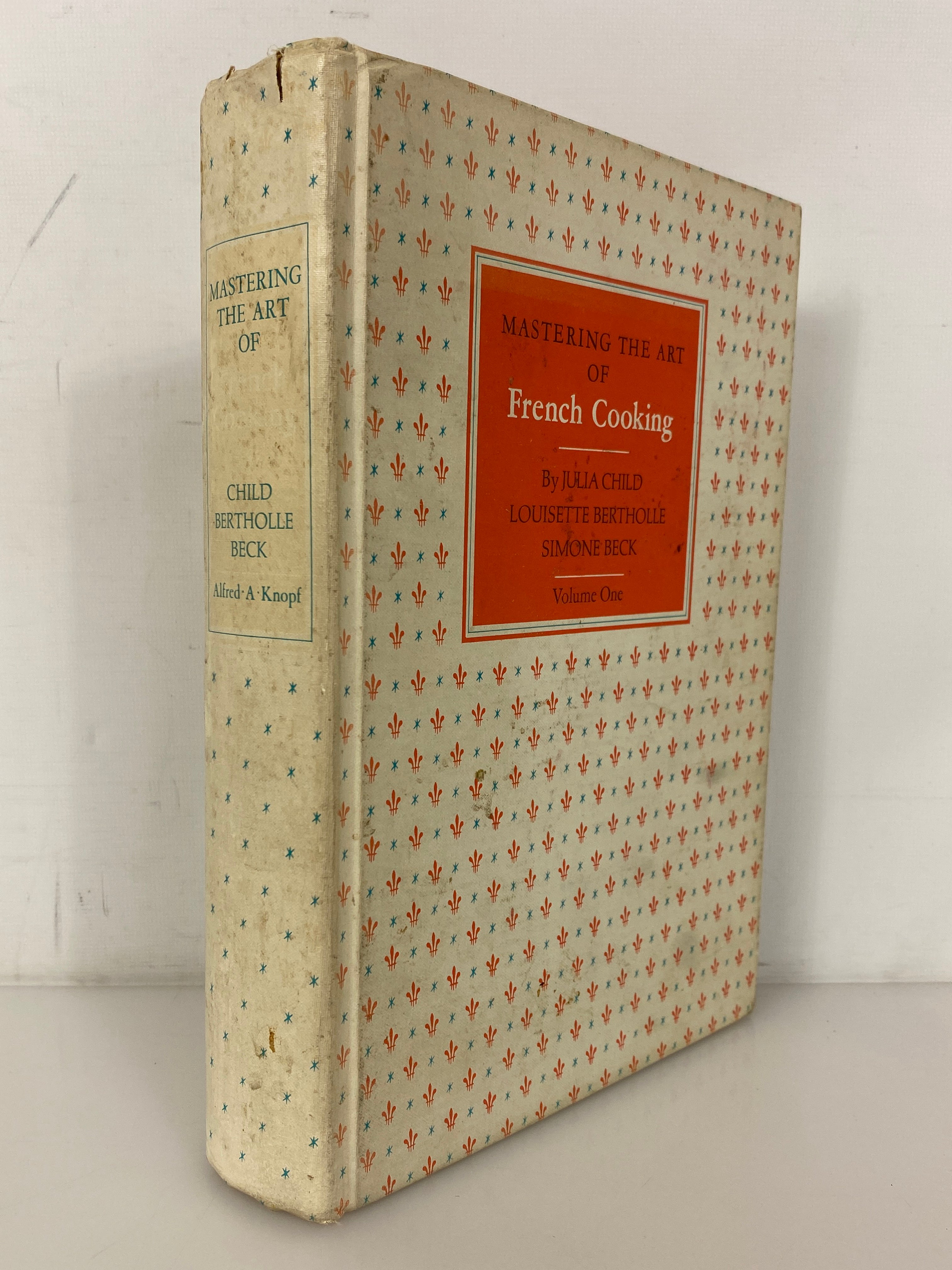 Mastering the Art of French Cooking Vol 1 by Julia Child 1970 19th Print HC