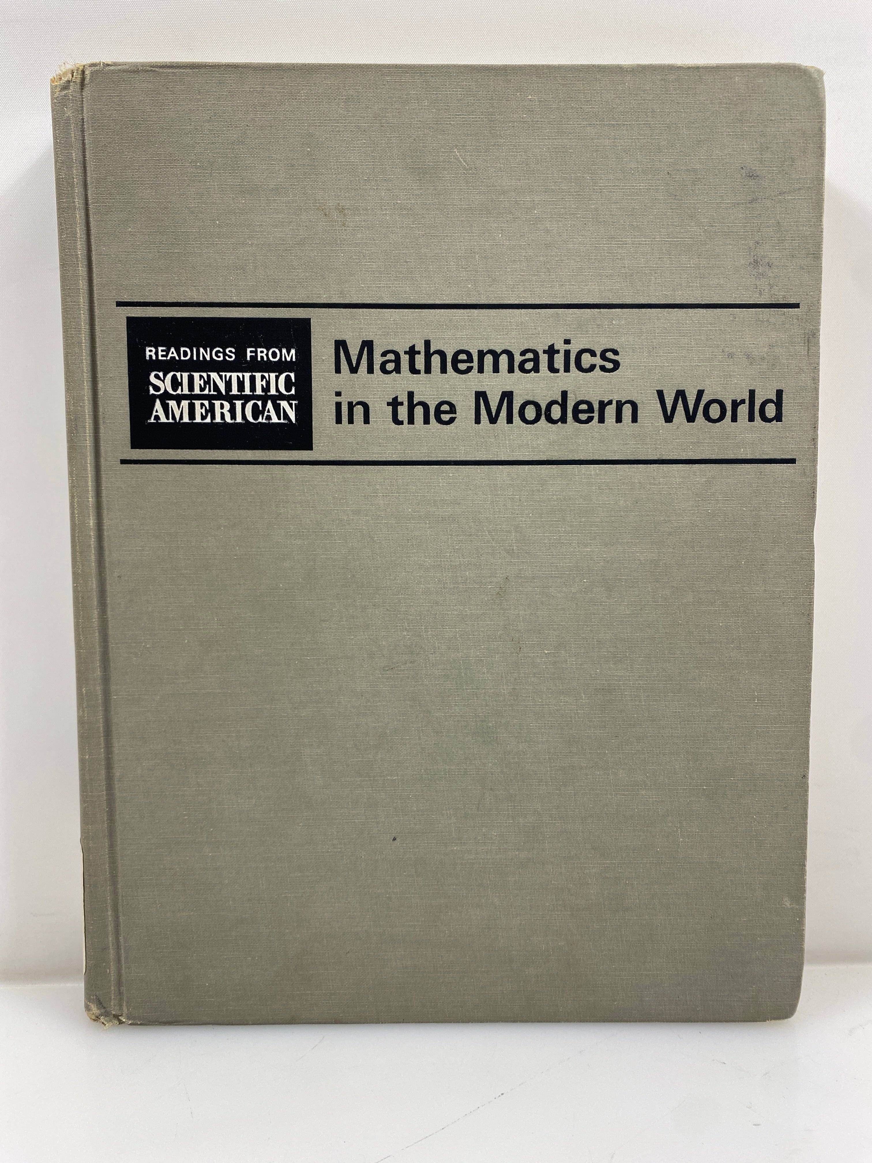Mathematics in the Modern World Scientific American 1968 Ex-Library HC