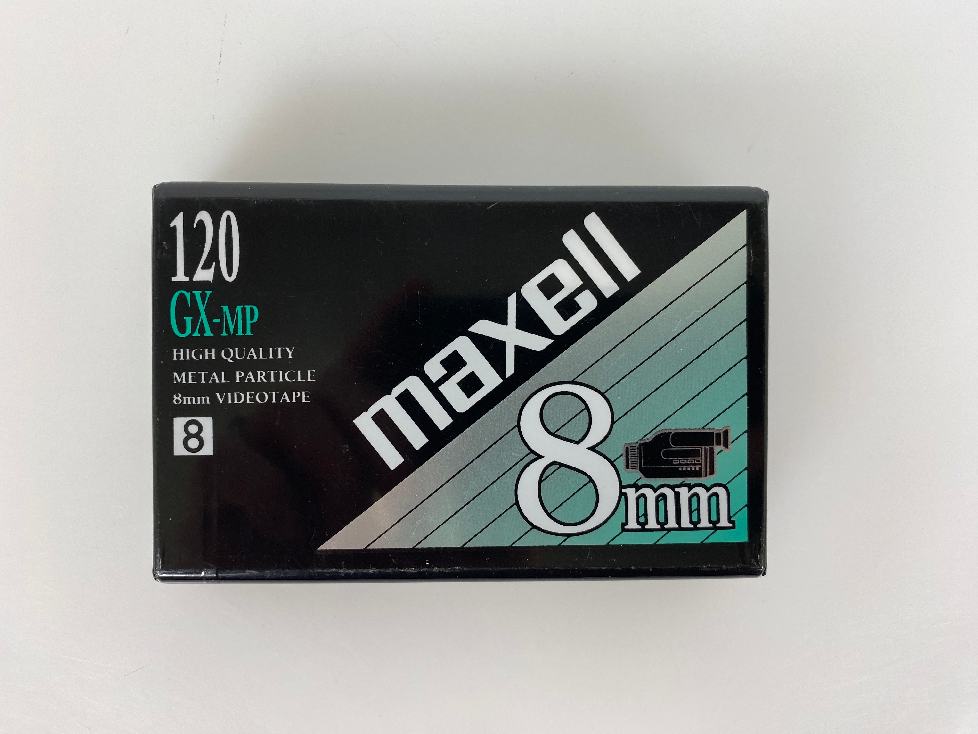 Maxell GX-MP 120 Metal Particle 8mm Video Cassette *New*