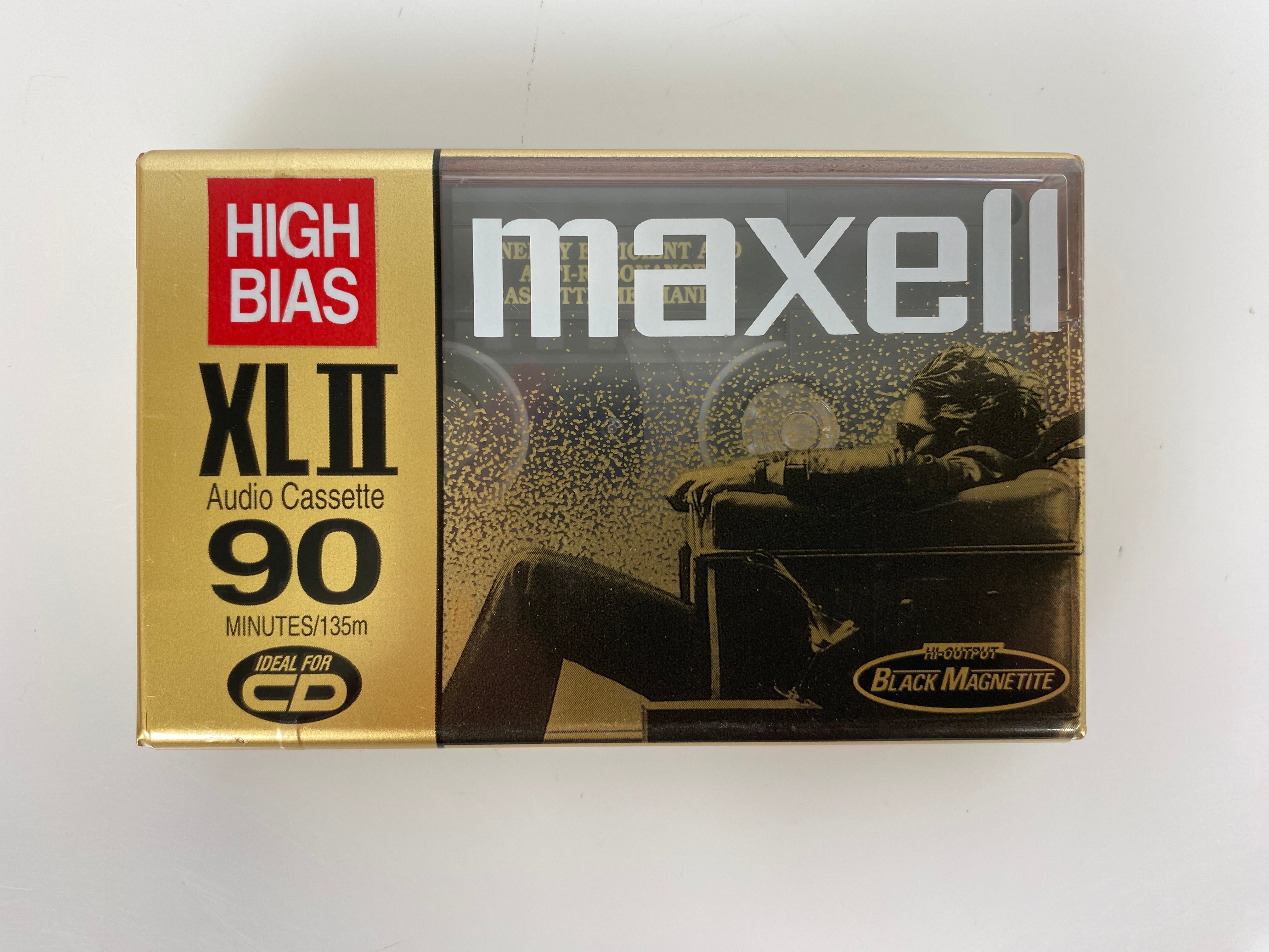 Maxell High Bias XLII 90 Minute Audio Cassette Tape *New*