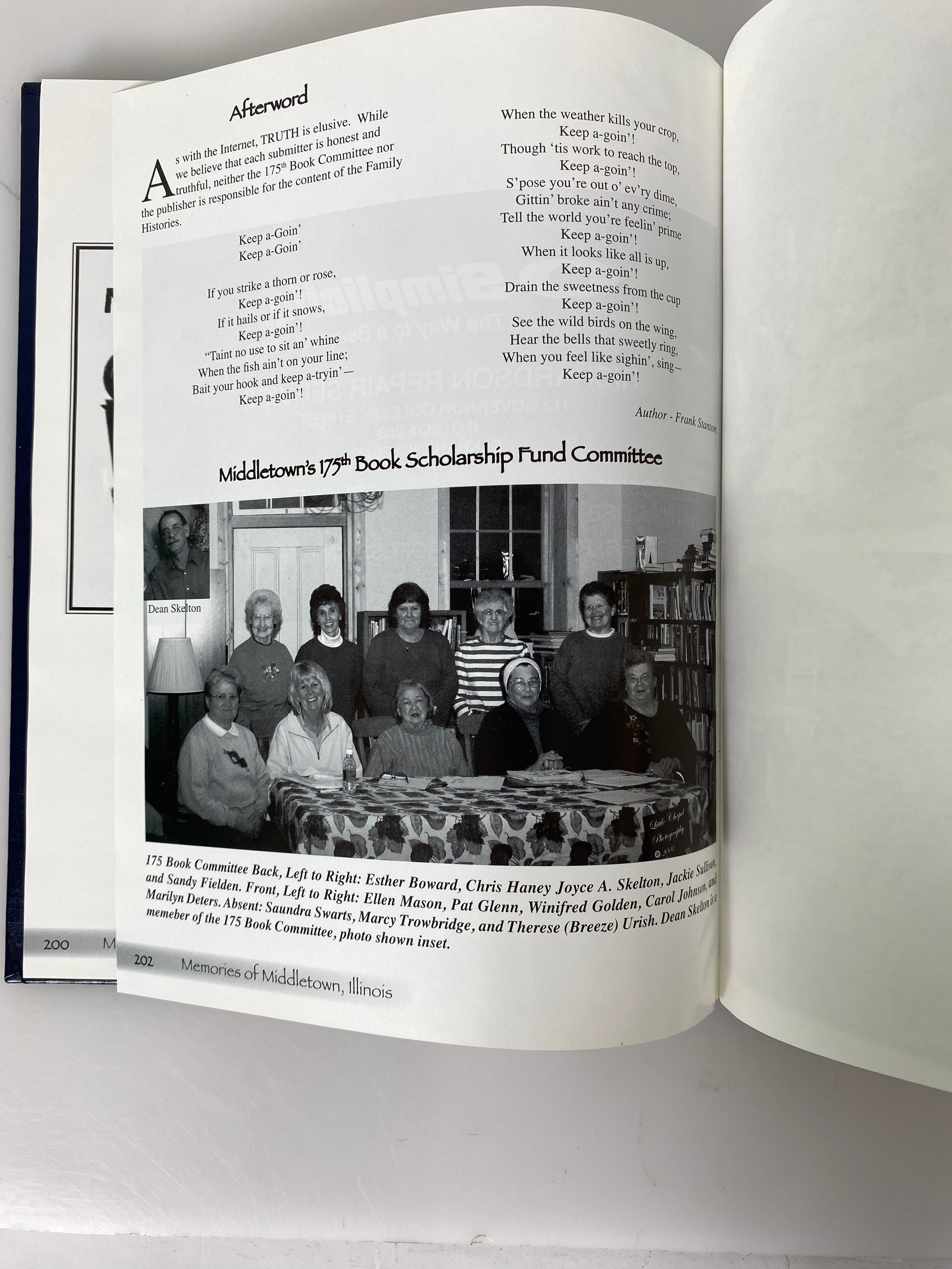 Memories of Middletown Illinois 1832-2007 175th Celebration HC