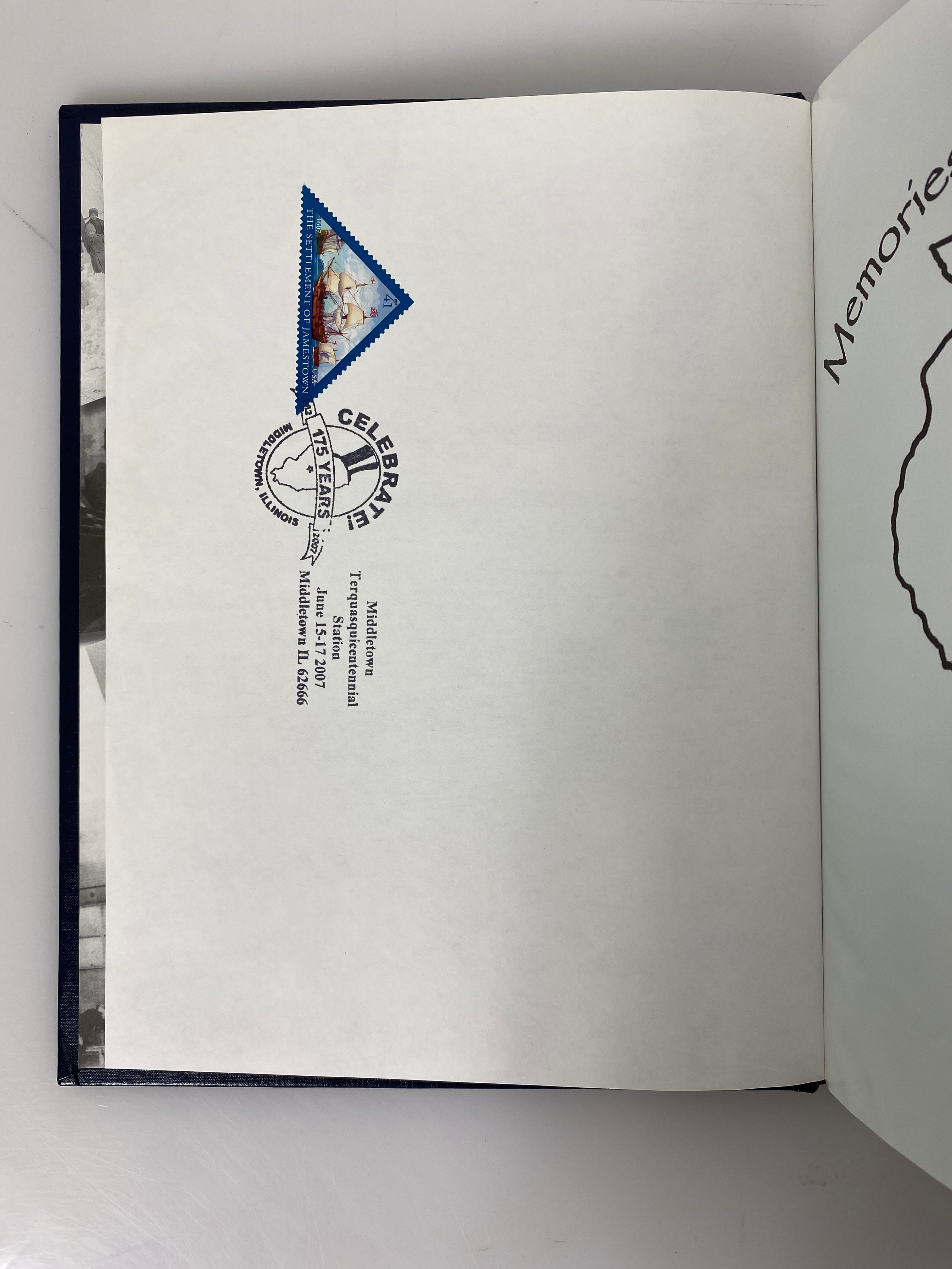 Memories of Middletown Illinois 1832-2007 175th Celebration HC