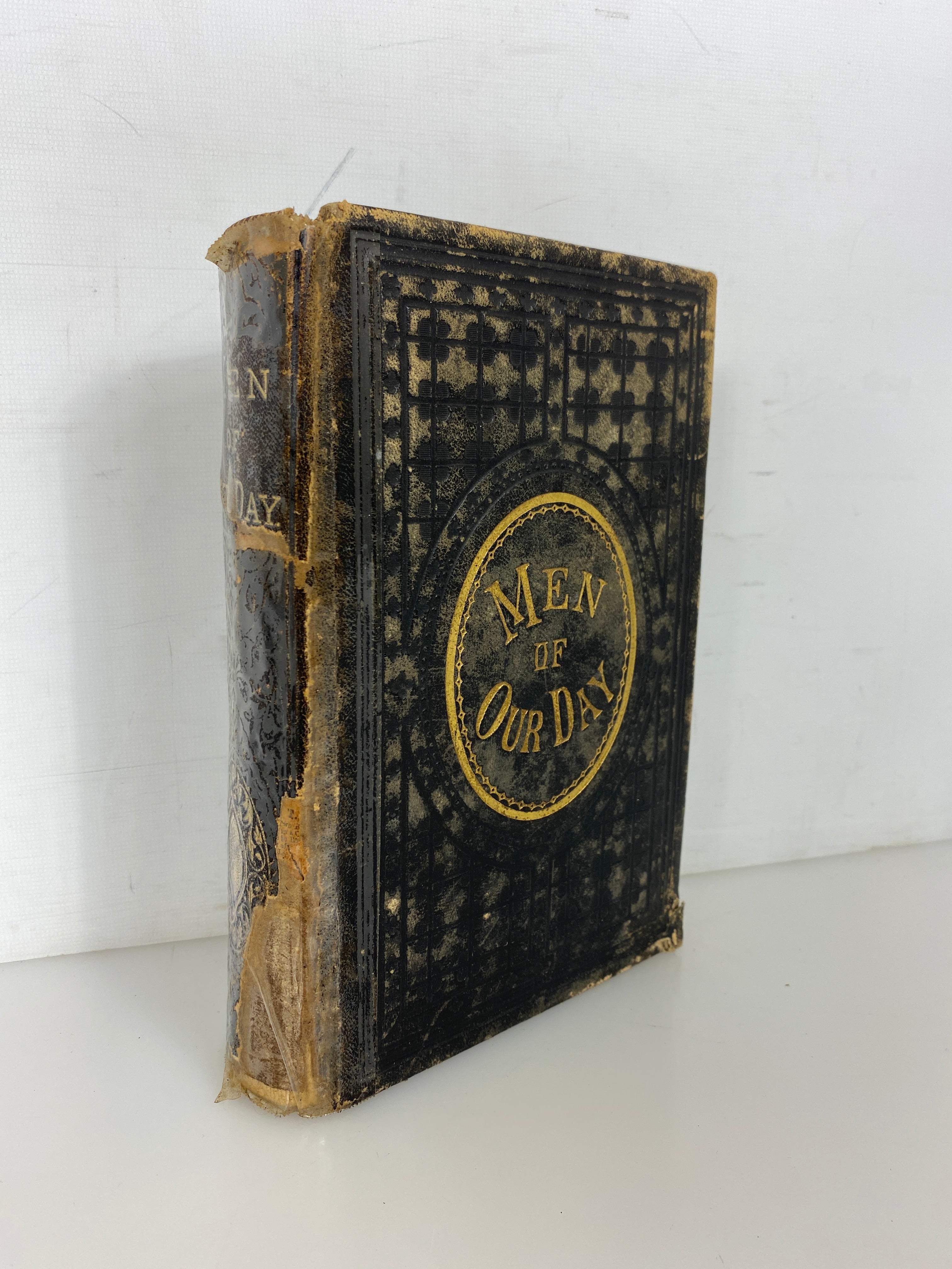 Men of Our Day or Biographical Sketches Brockett 1868 Antique HC