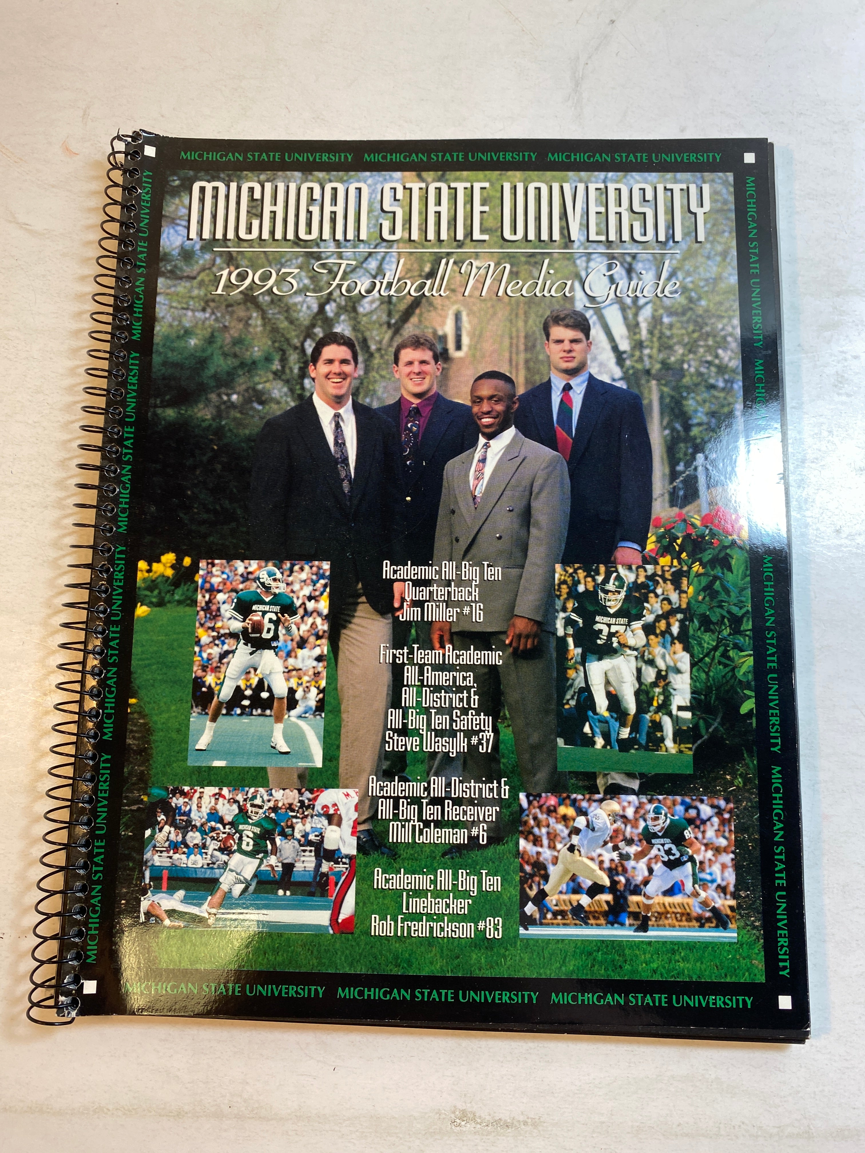 Michigan State Football Media Guide 1993