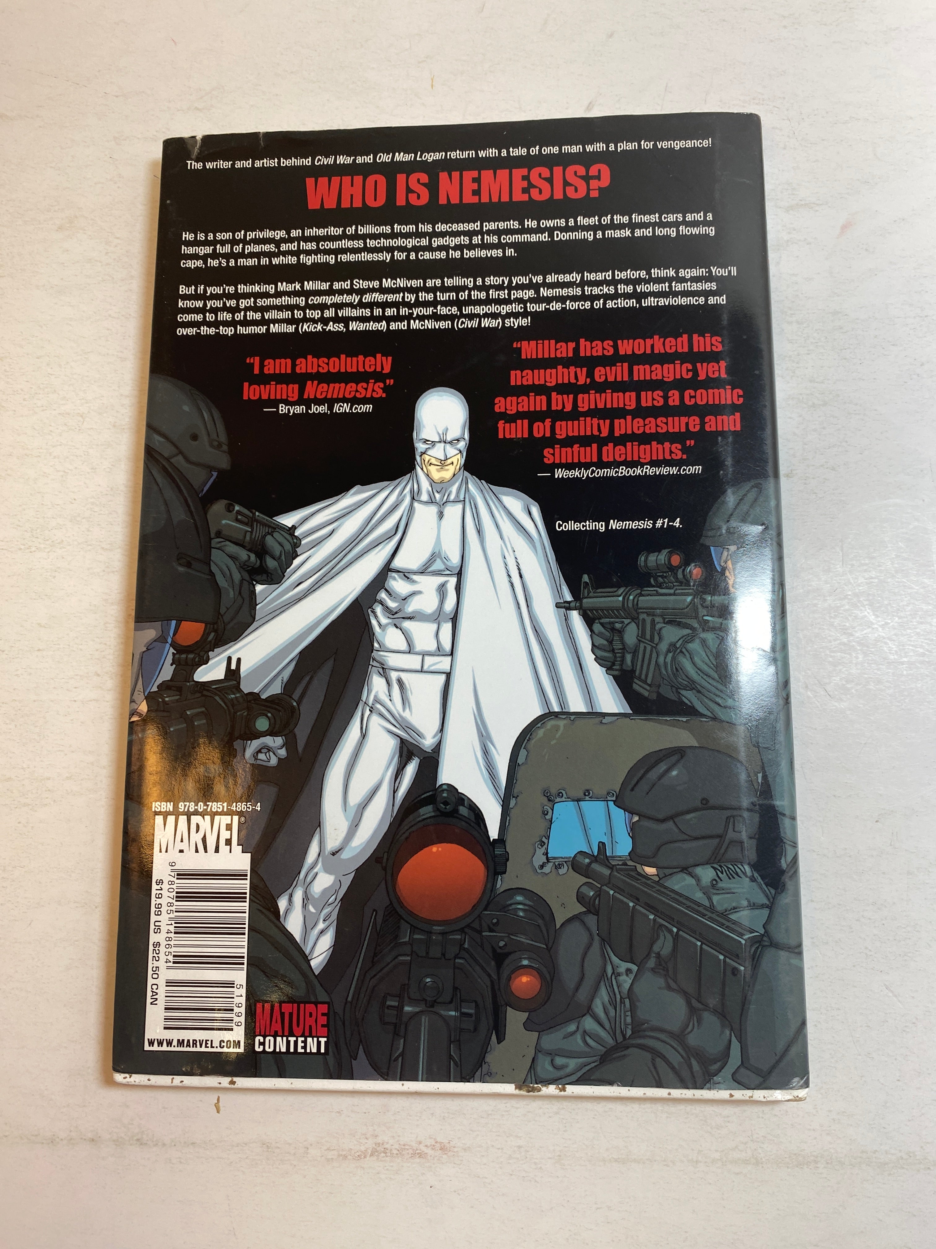 Millar and McNiven's Nemesis HCDJ 2011