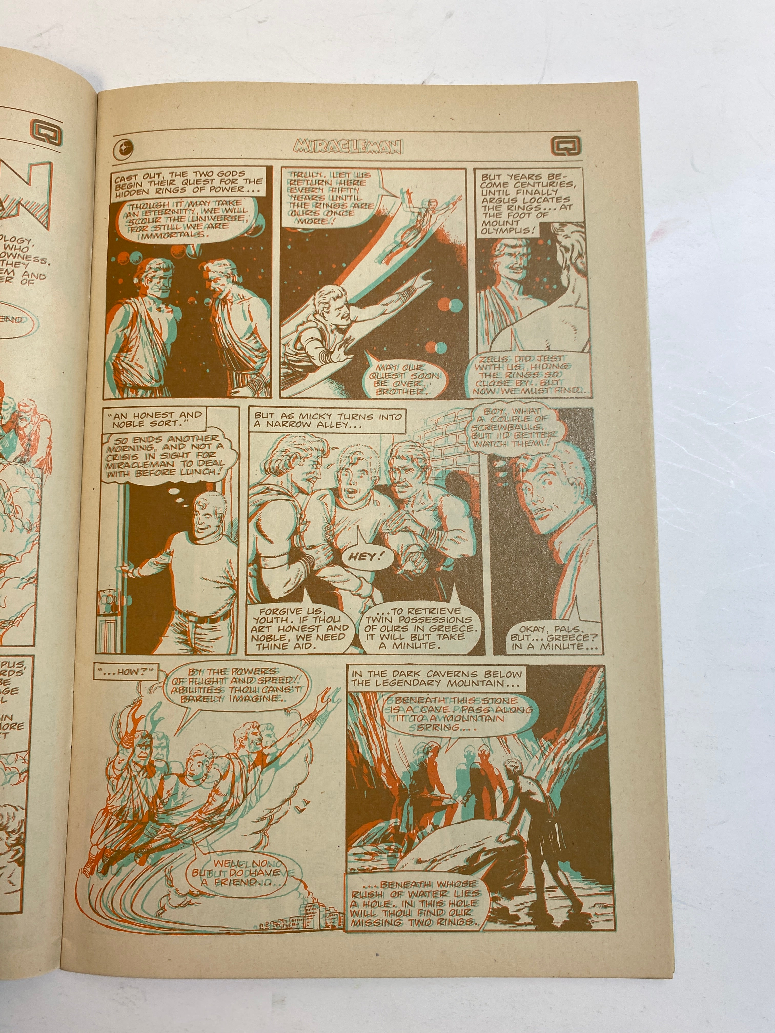 Miracleman No 1 3d Eclipse Comics 1985