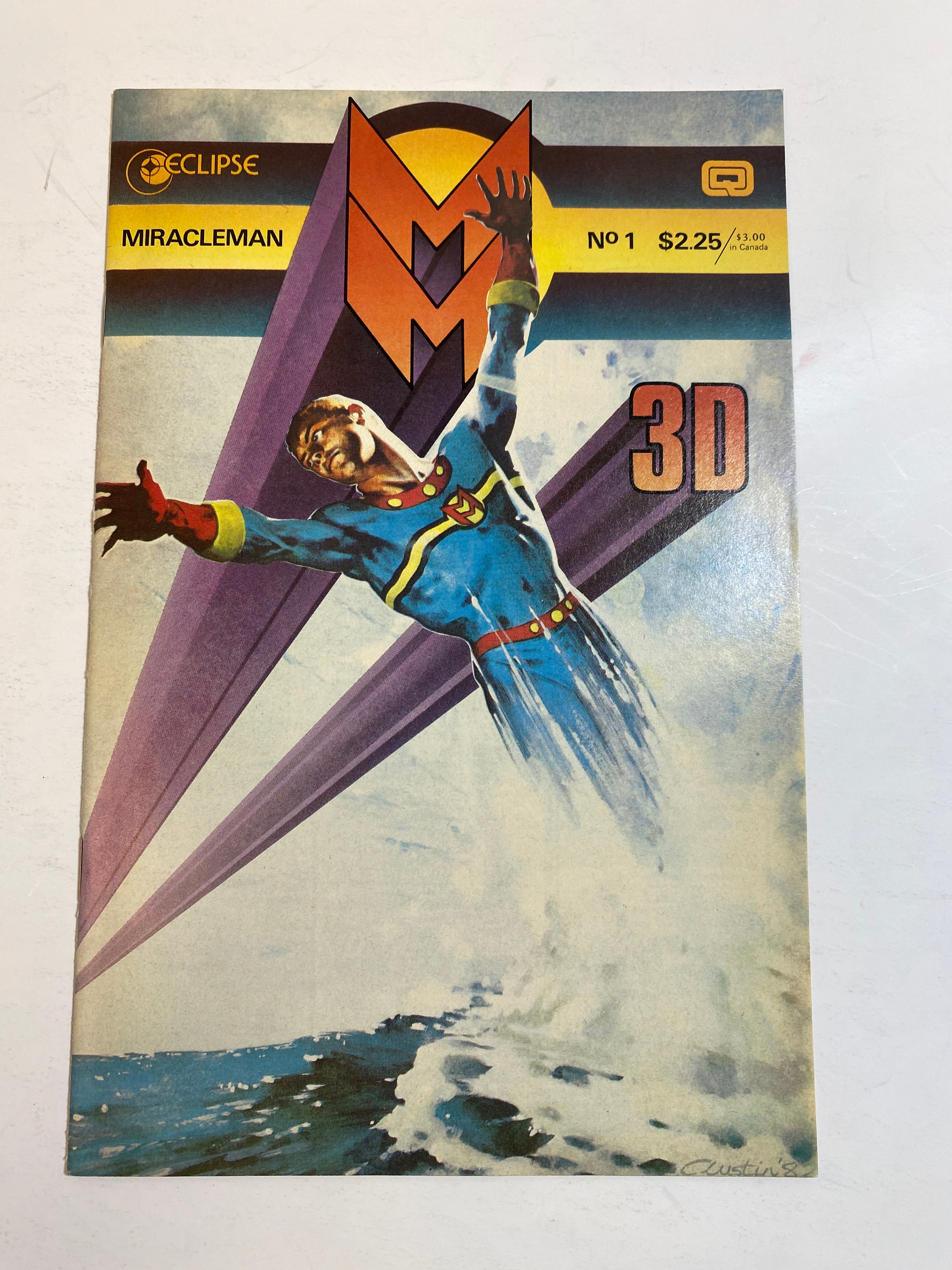 Miracleman No 1 3d Eclipse Comics 1985