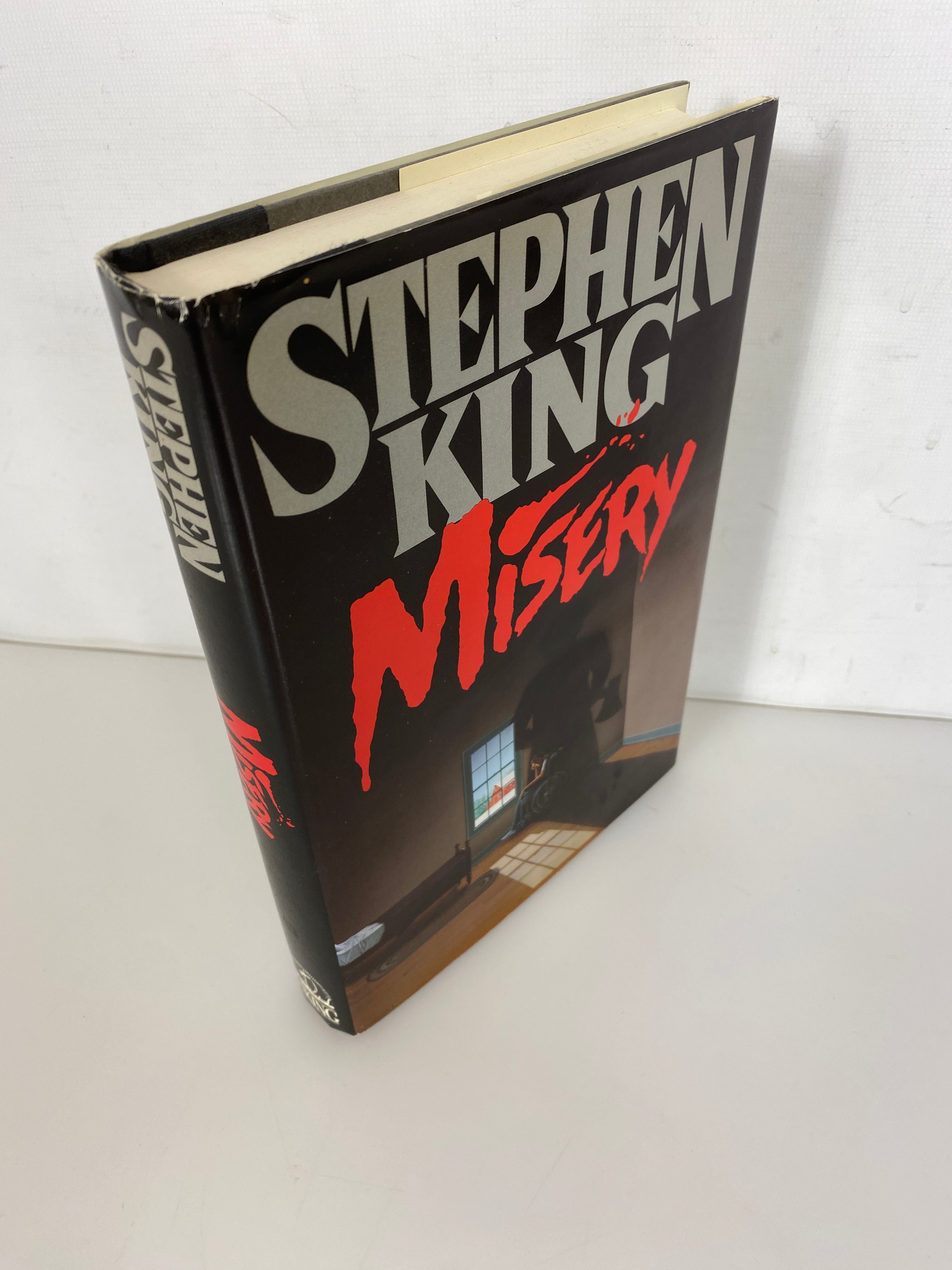 Misery Stephen King 1987 HCDJ