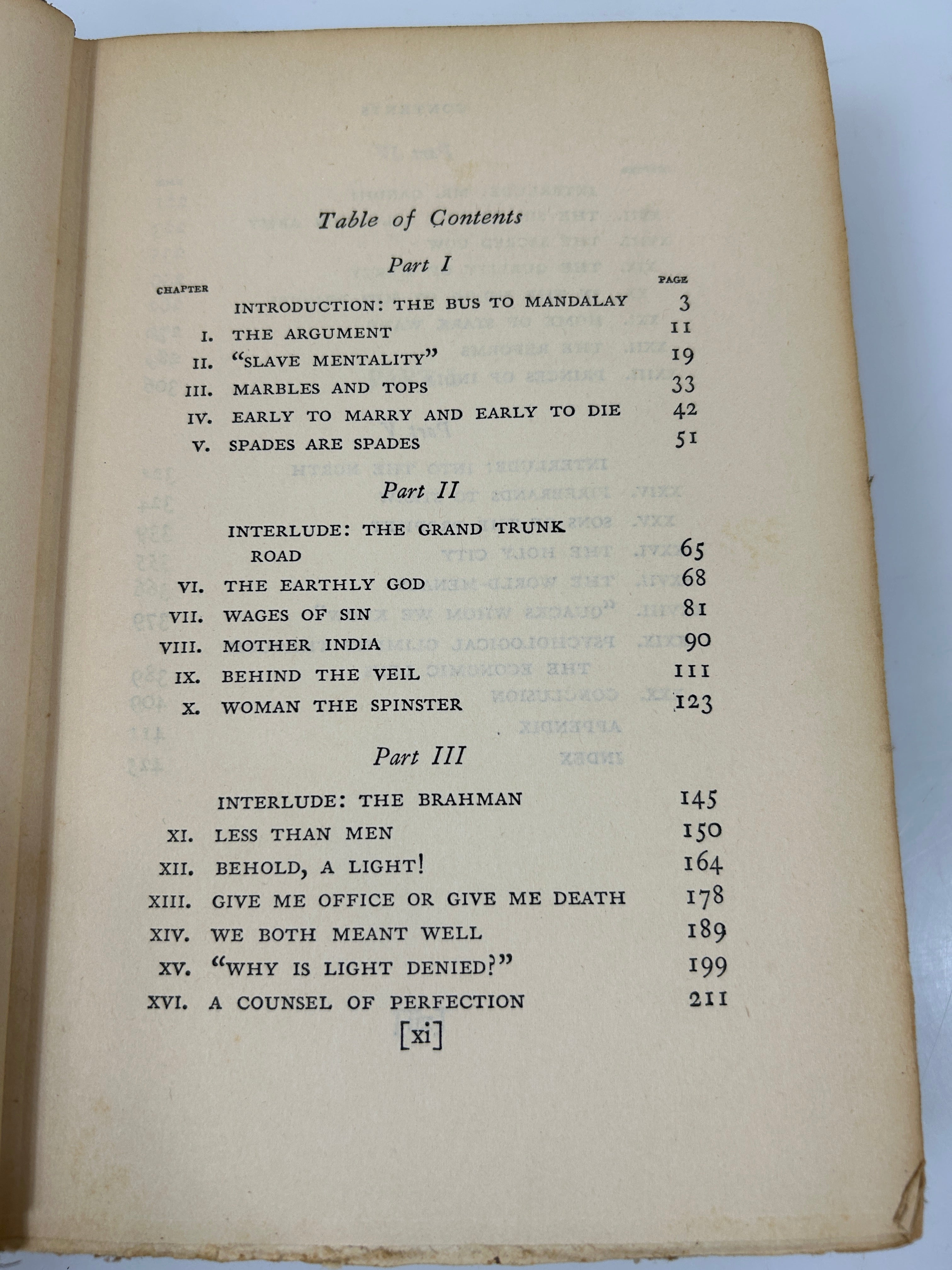 Mother India by Katherine Mayo Blue Ribbon Books 27th Print 1930 HC