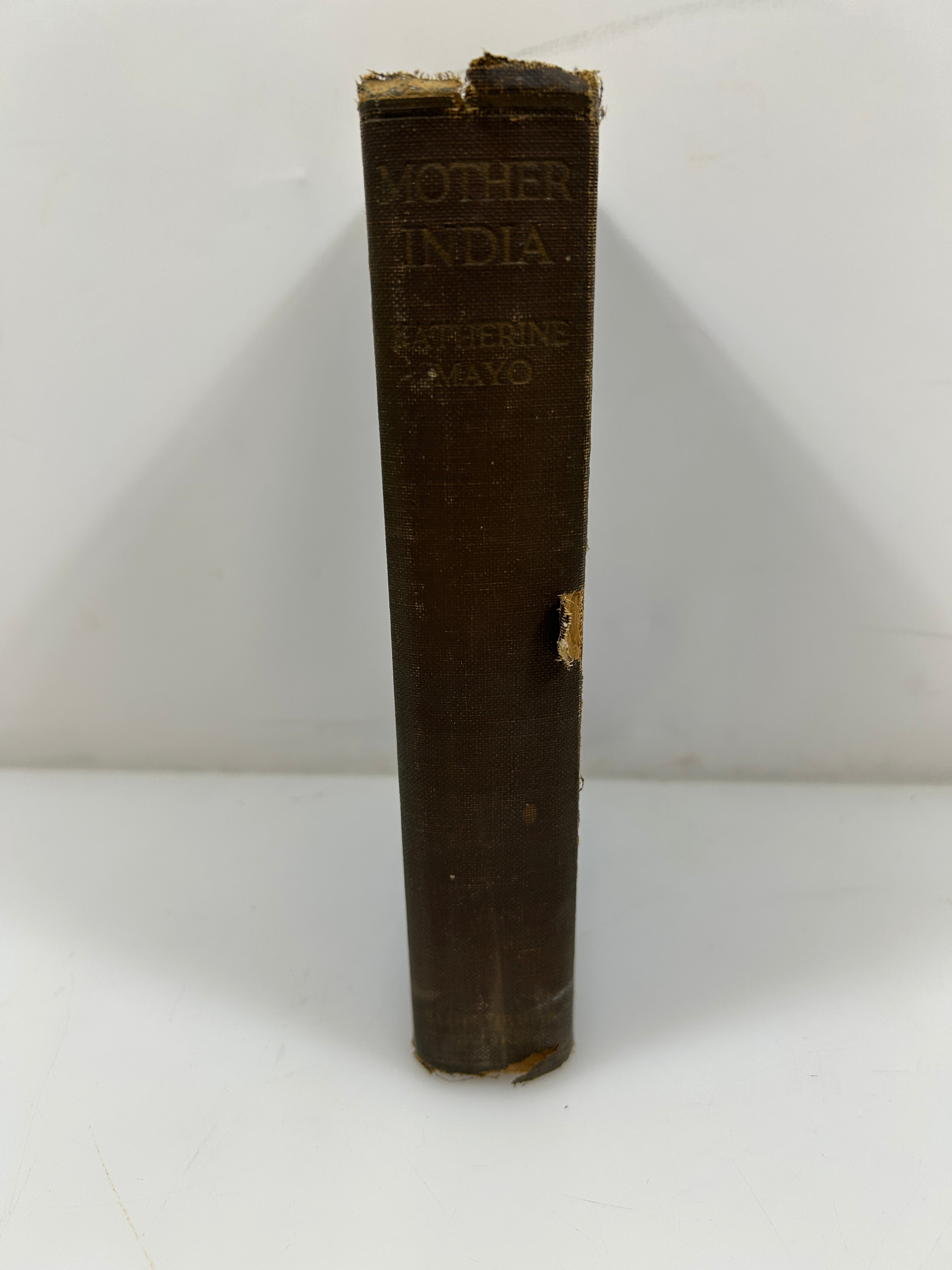 Mother India by Katherine Mayo Blue Ribbon Books 27th Print 1930 HC