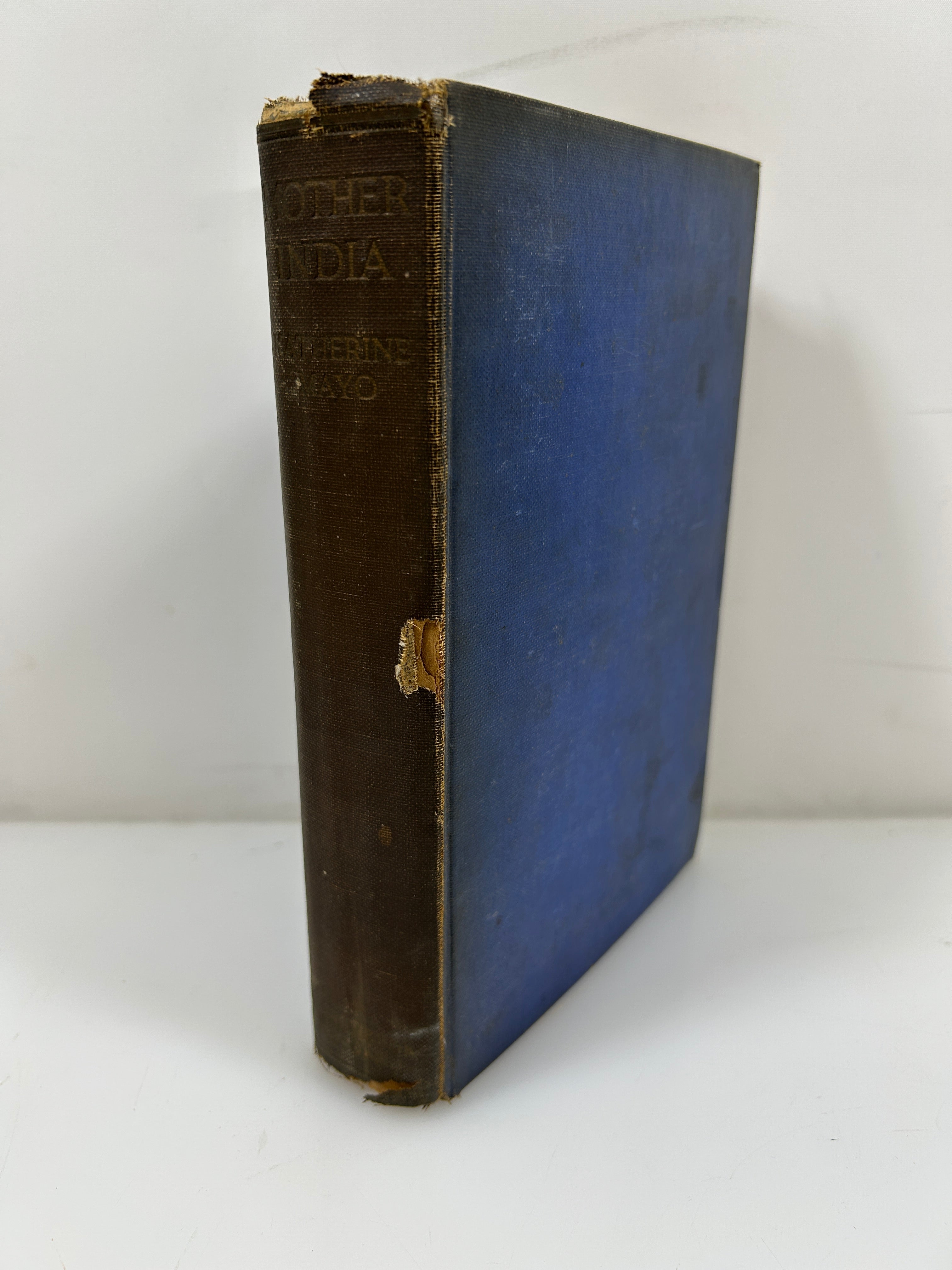 Mother India by Katherine Mayo Blue Ribbon Books 27th Print 1930 HC