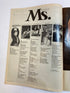 Ms. Magazine Vintage September 1980 College Issue Heart