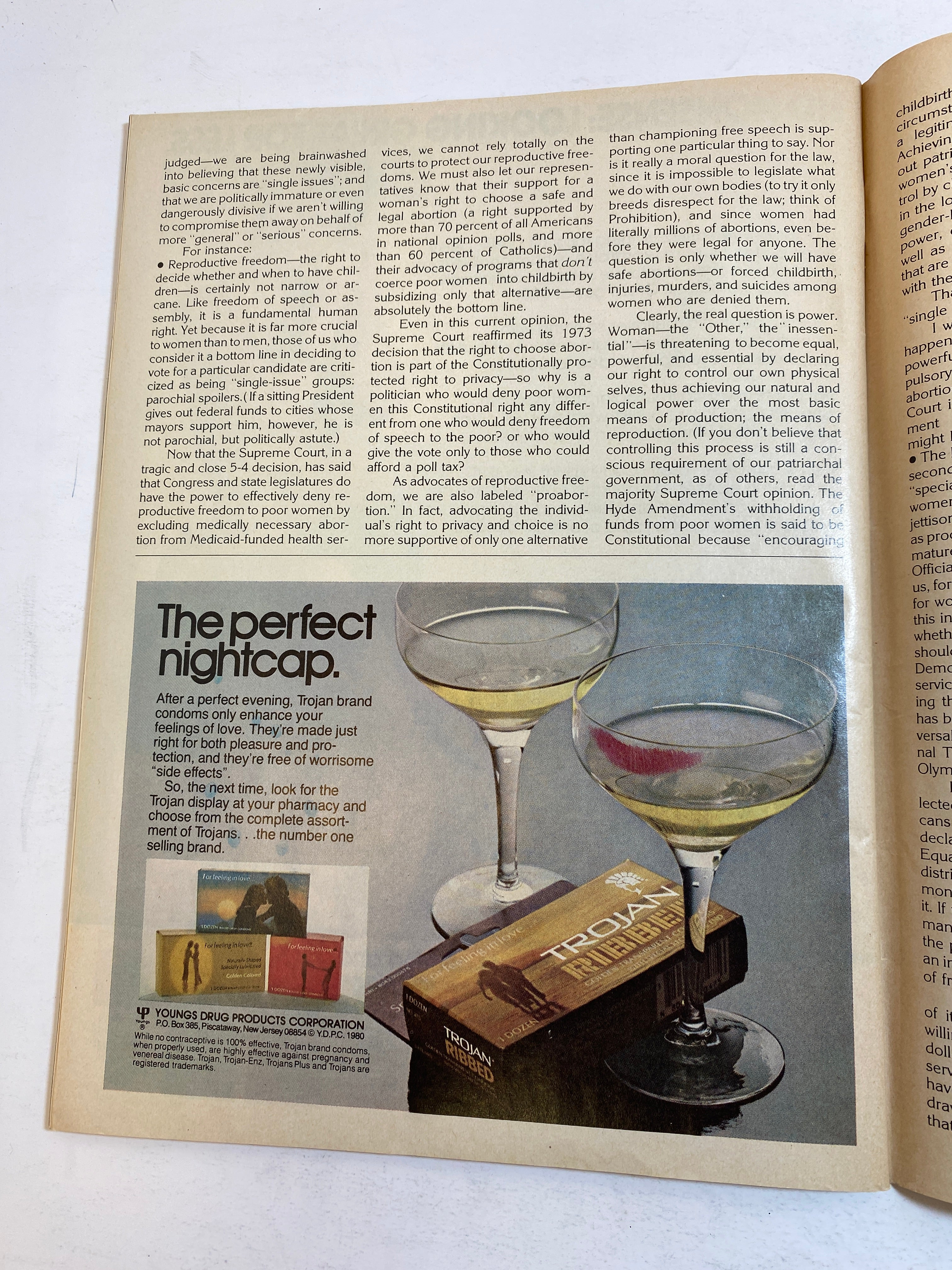 Ms. Magazine Vintage September 1980 College Issue Heart