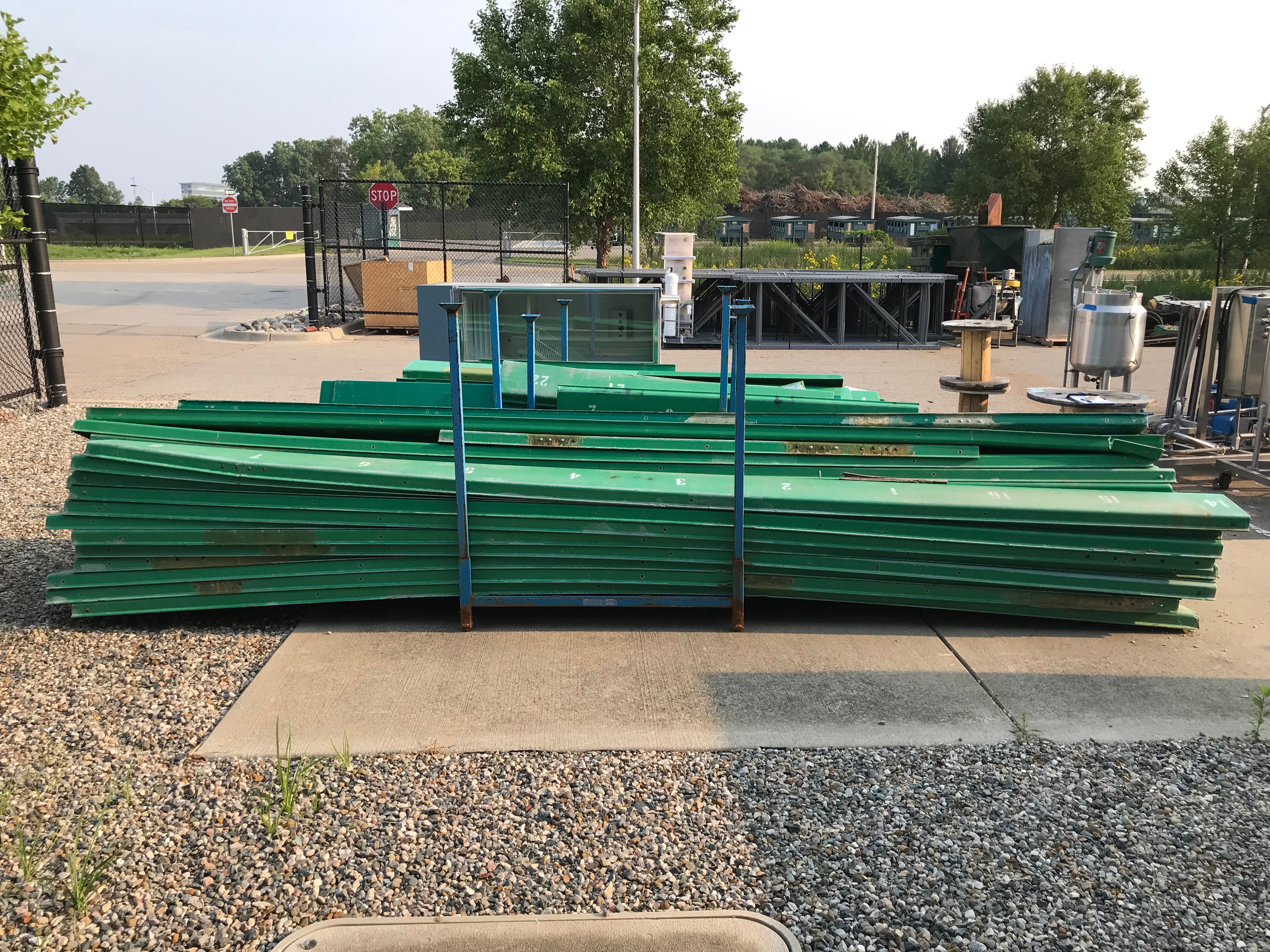MSU Munn Ice Hockey Arena Benches