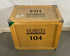MSU Museum Traveling Exhibits Wooden Crate #104