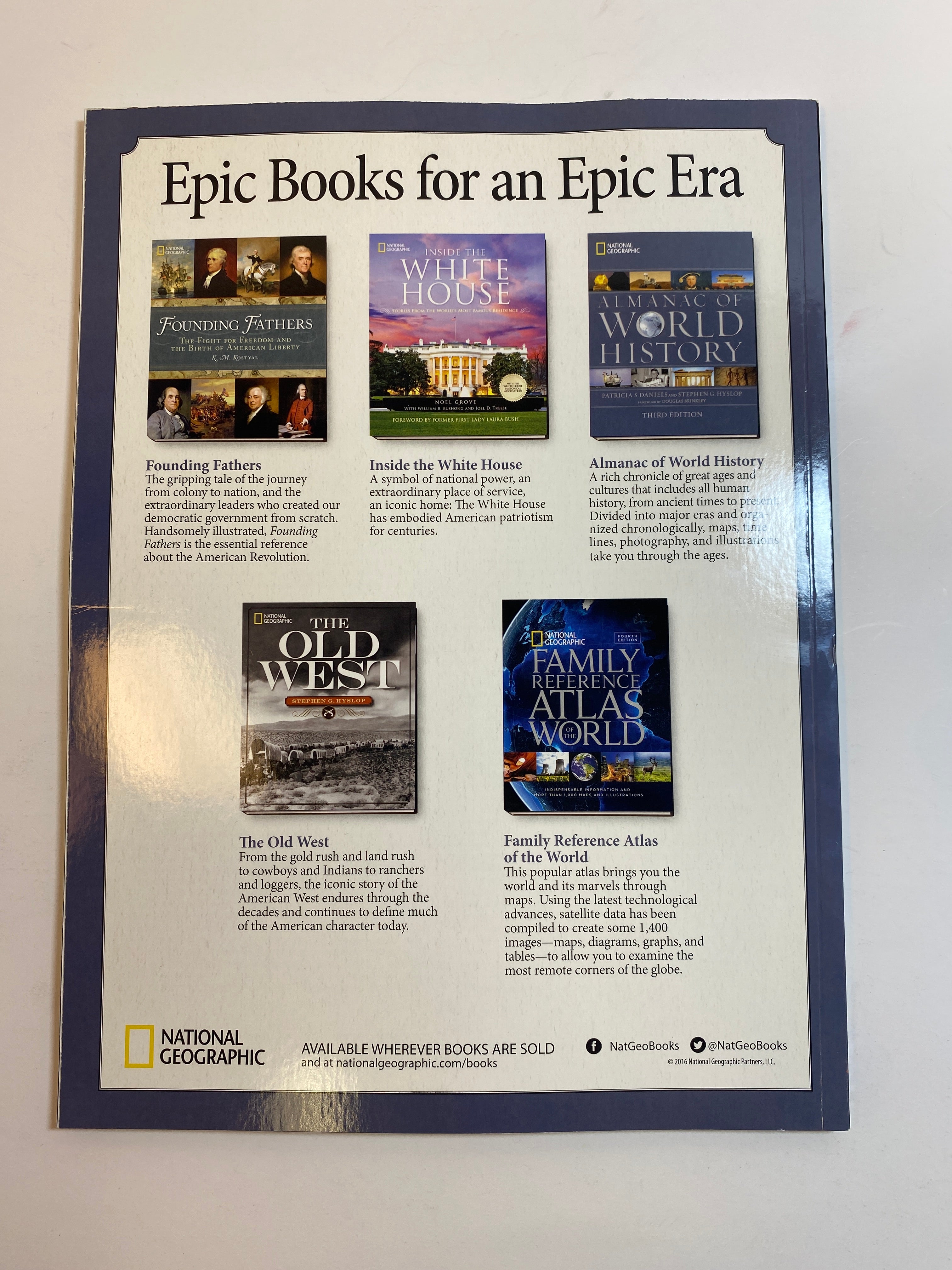 National Geographic Time Magazine Special Founding Fathers 2016