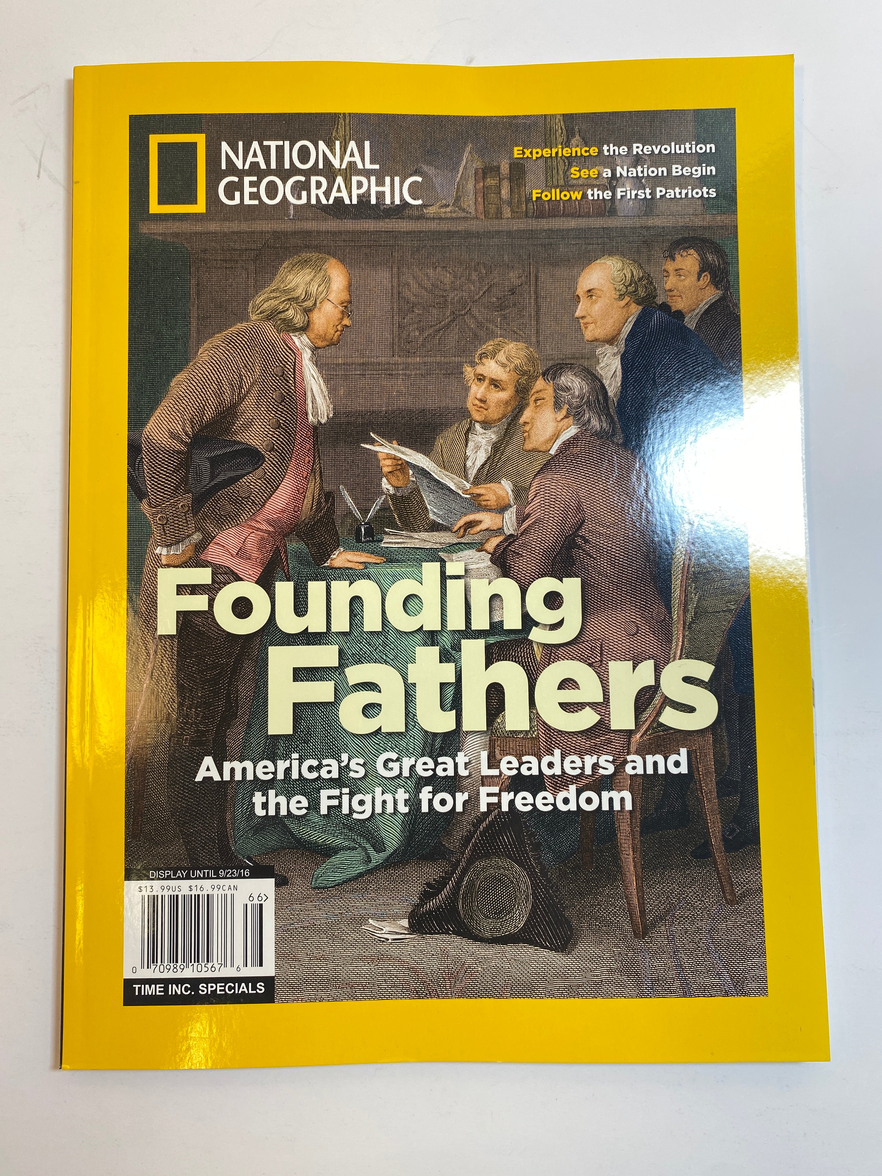 National Geographic Time Magazine Special Founding Fathers 2016