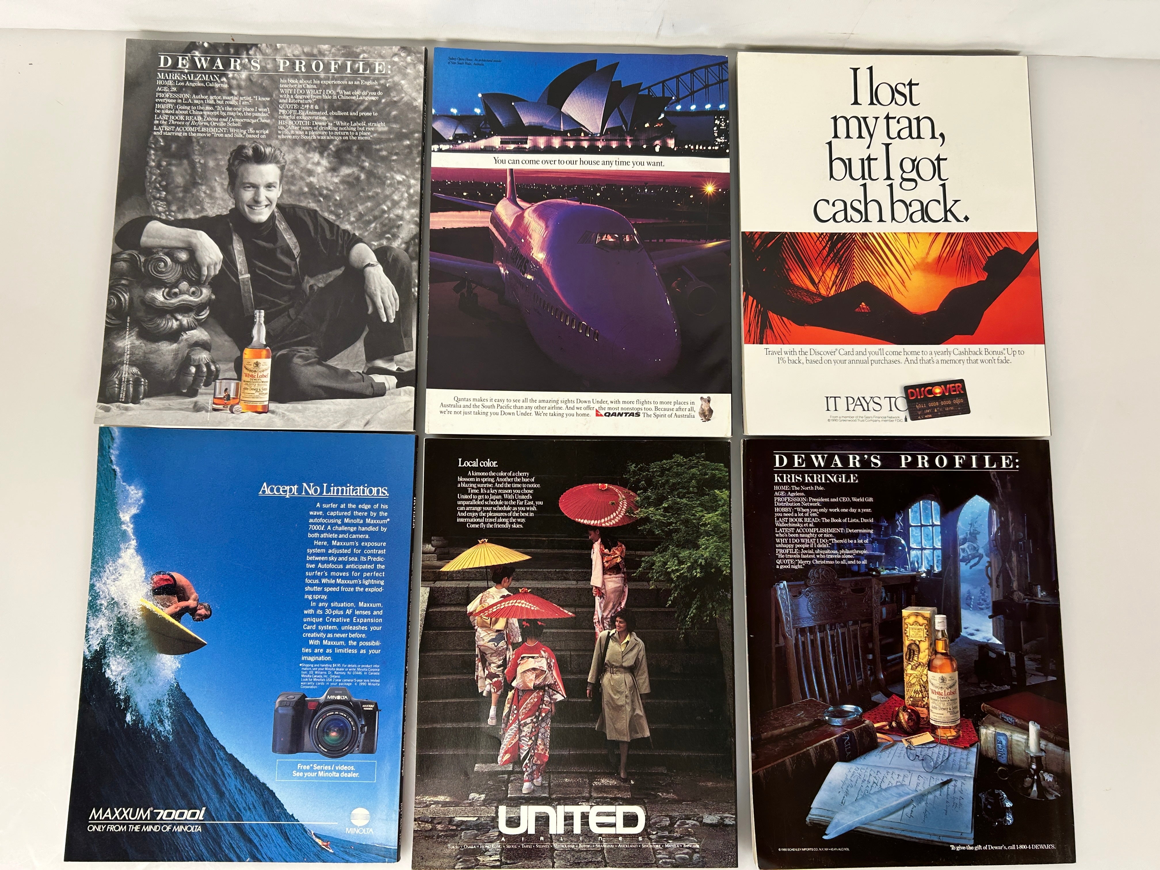 National Geographic Traveler Adventure Magazine 1990 FULL YEAR