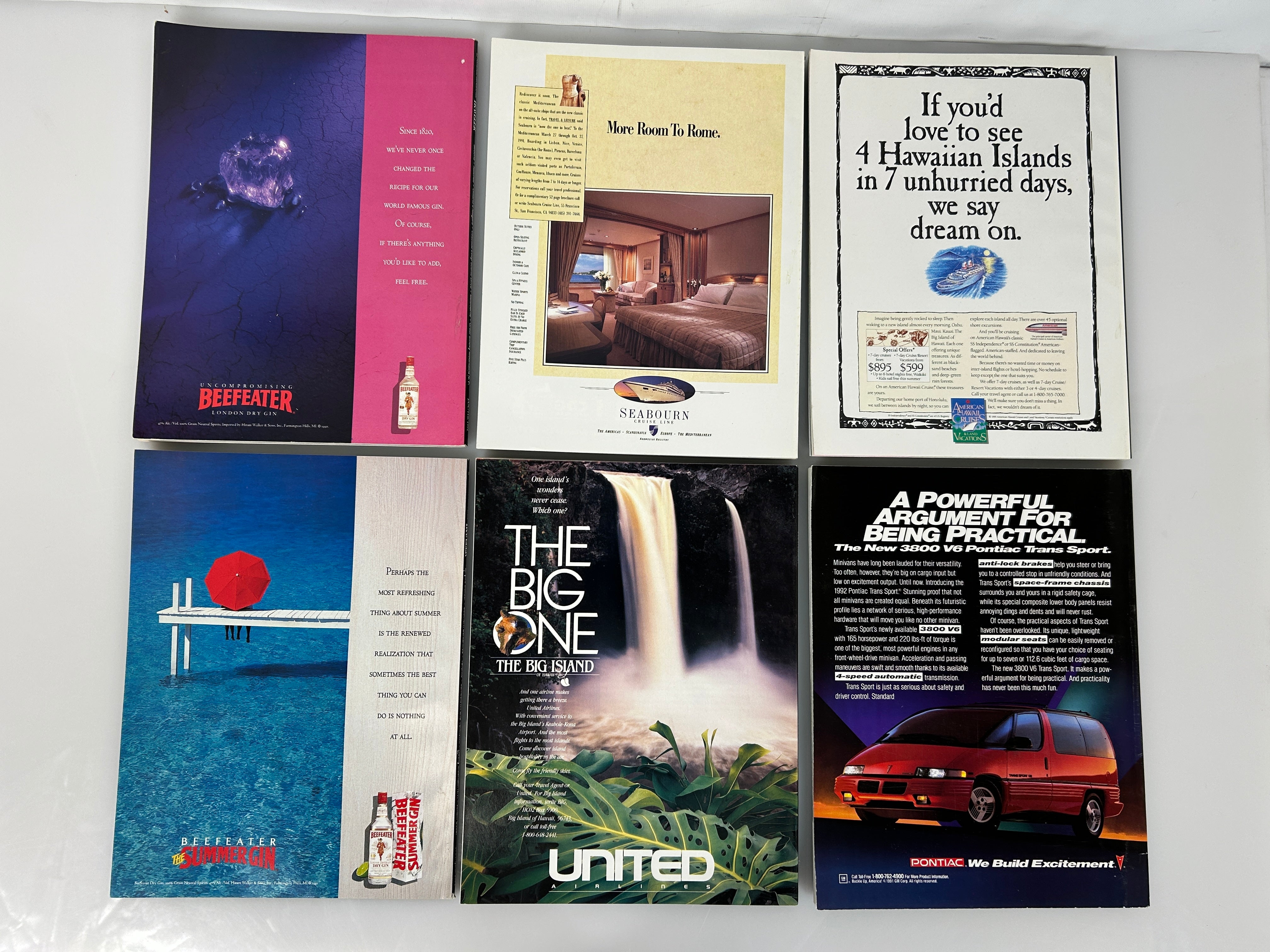 National Geographic Traveler Adventure Magazine 1991 FULL YEAR