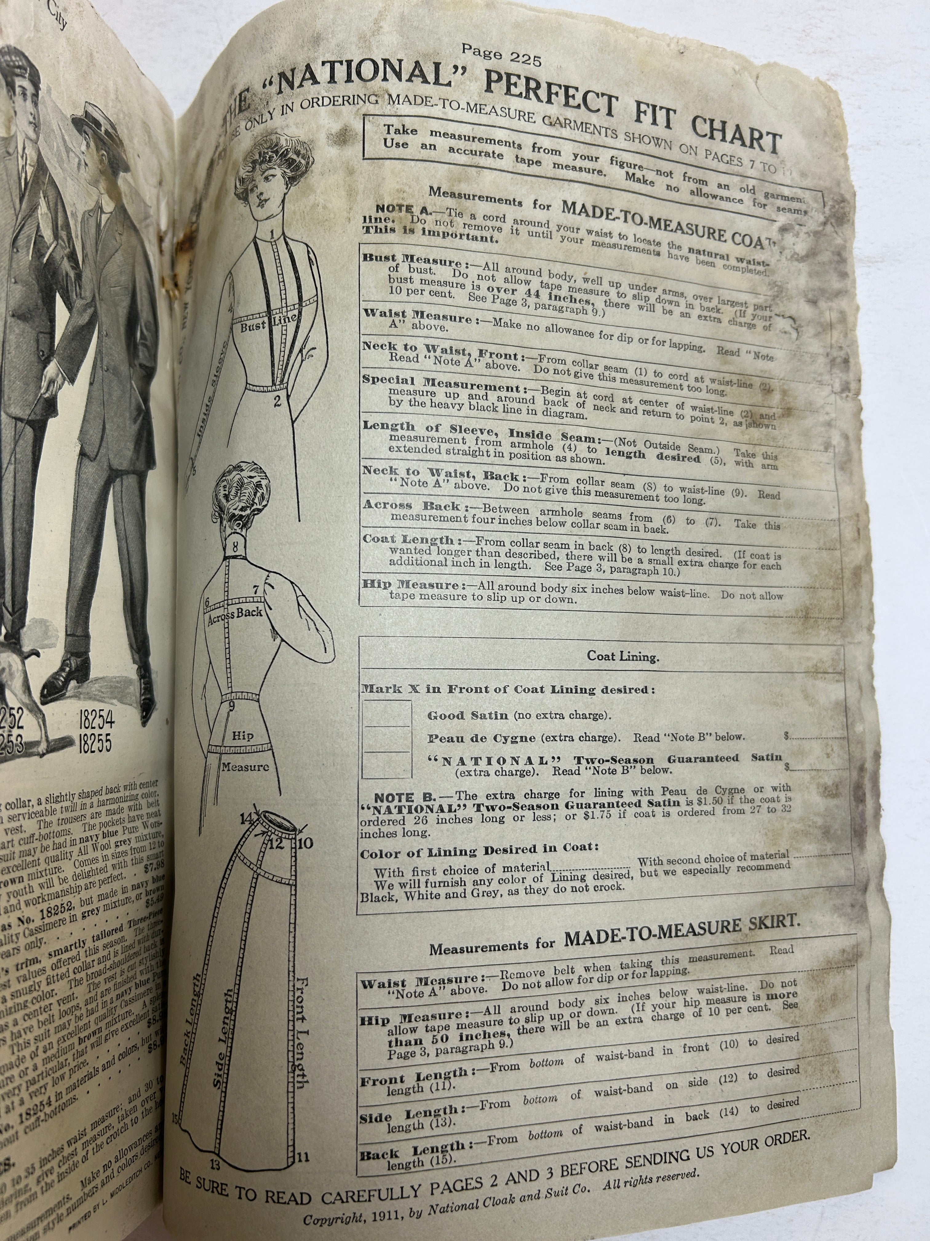 National Style Book Cloak and Suit Co 1911