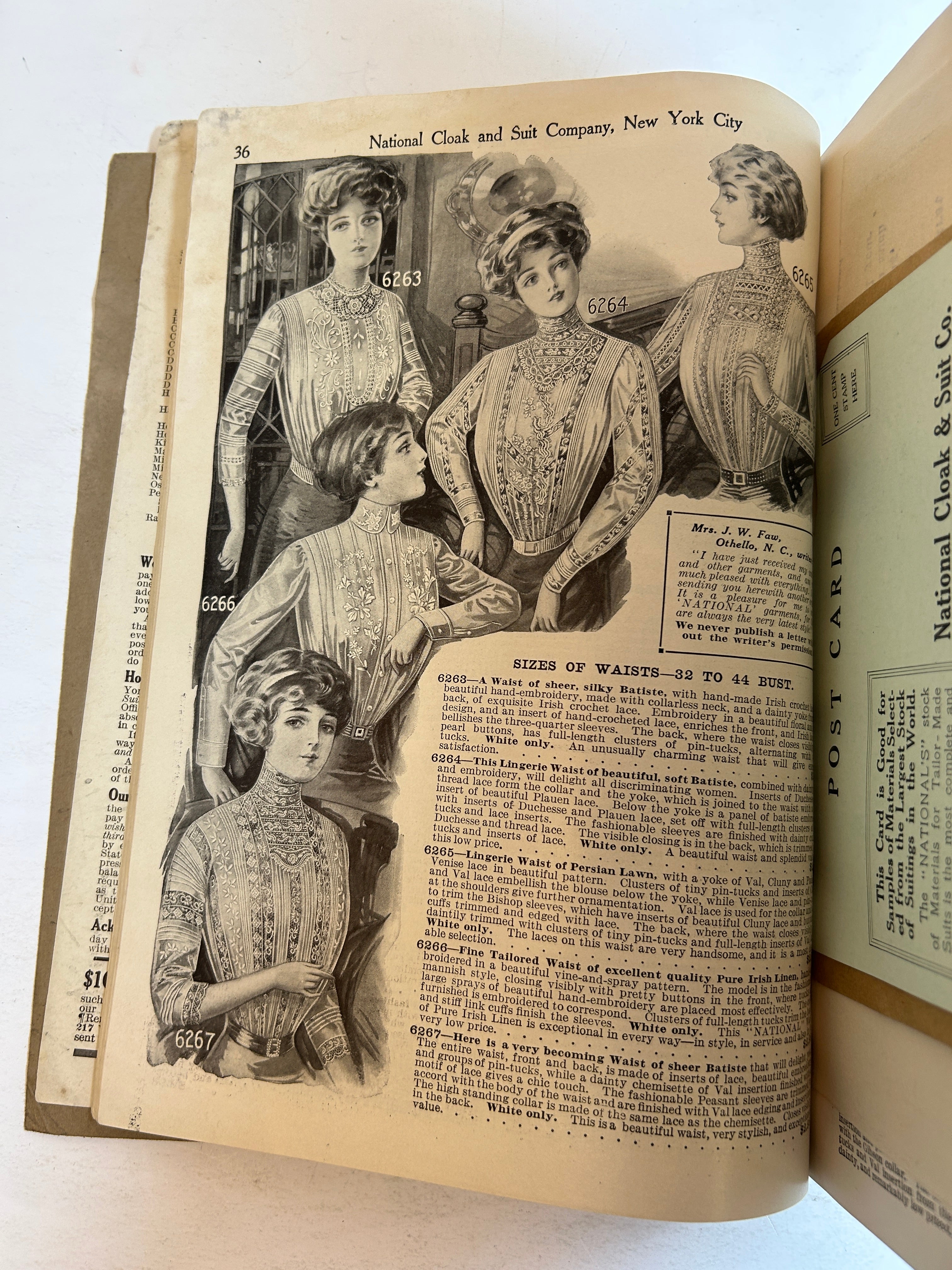 National Style Book Cloak and Suit Co 1911