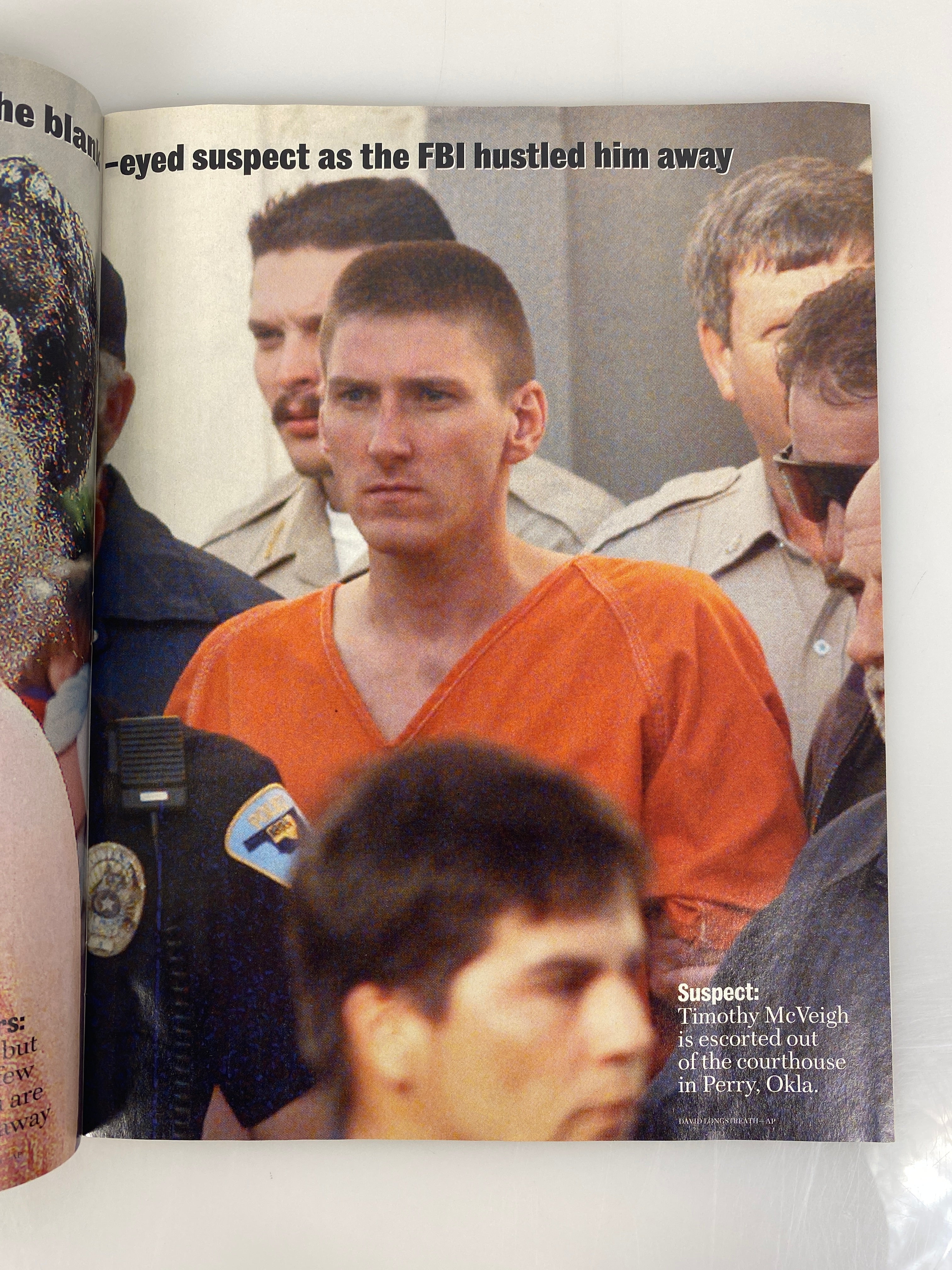 Newsweek April 19, 1995; July 3, 1995 Oklahoma City Bombing Issues