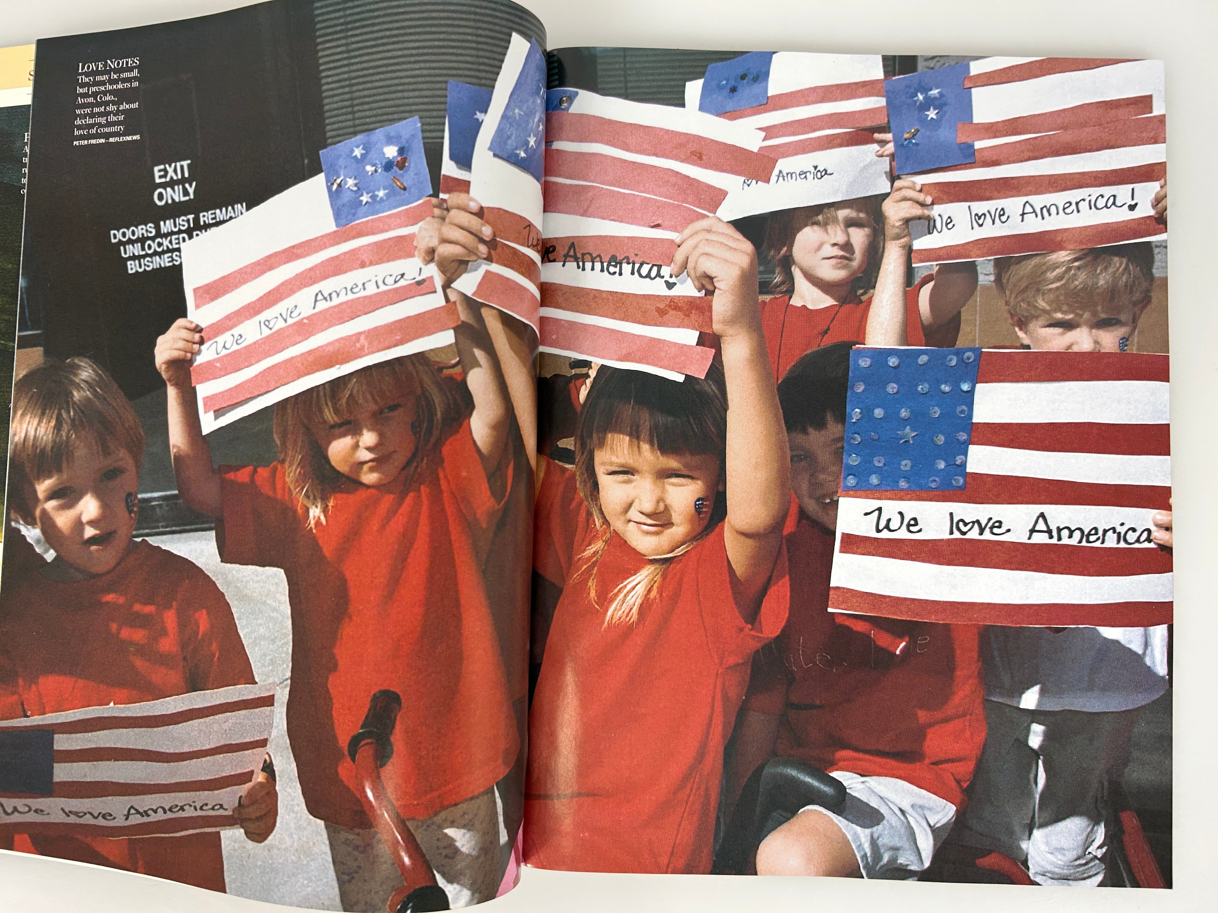 Newsweek Commemorative Issue The Spirit of America Fall 2001