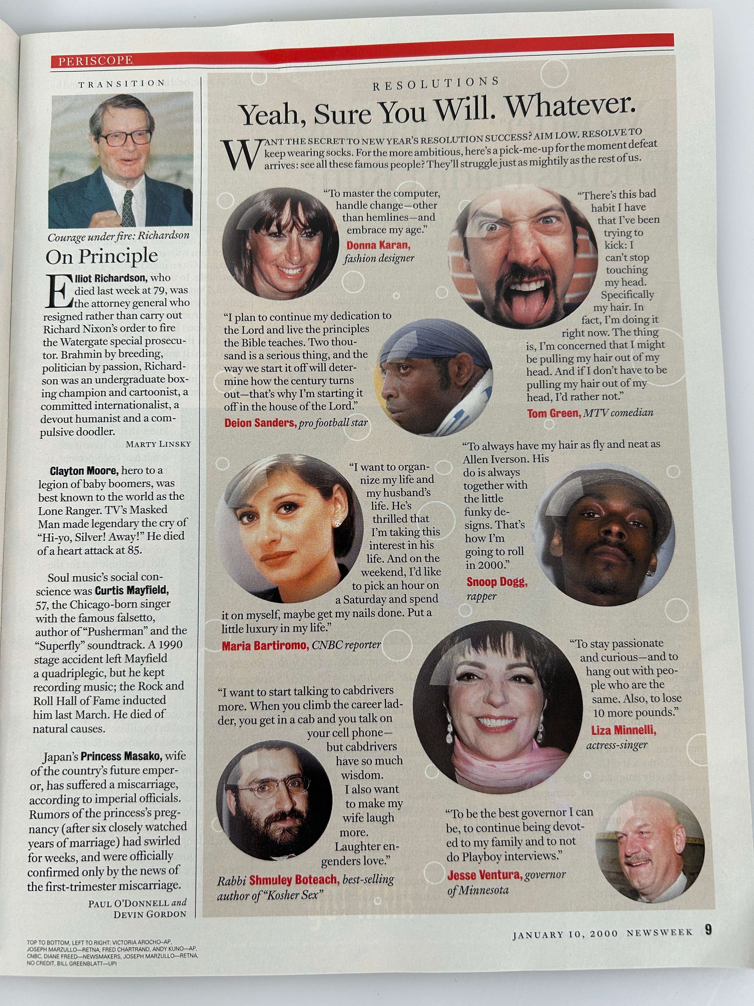 Newsweek Welcome to the 21st Century January 10, 2000