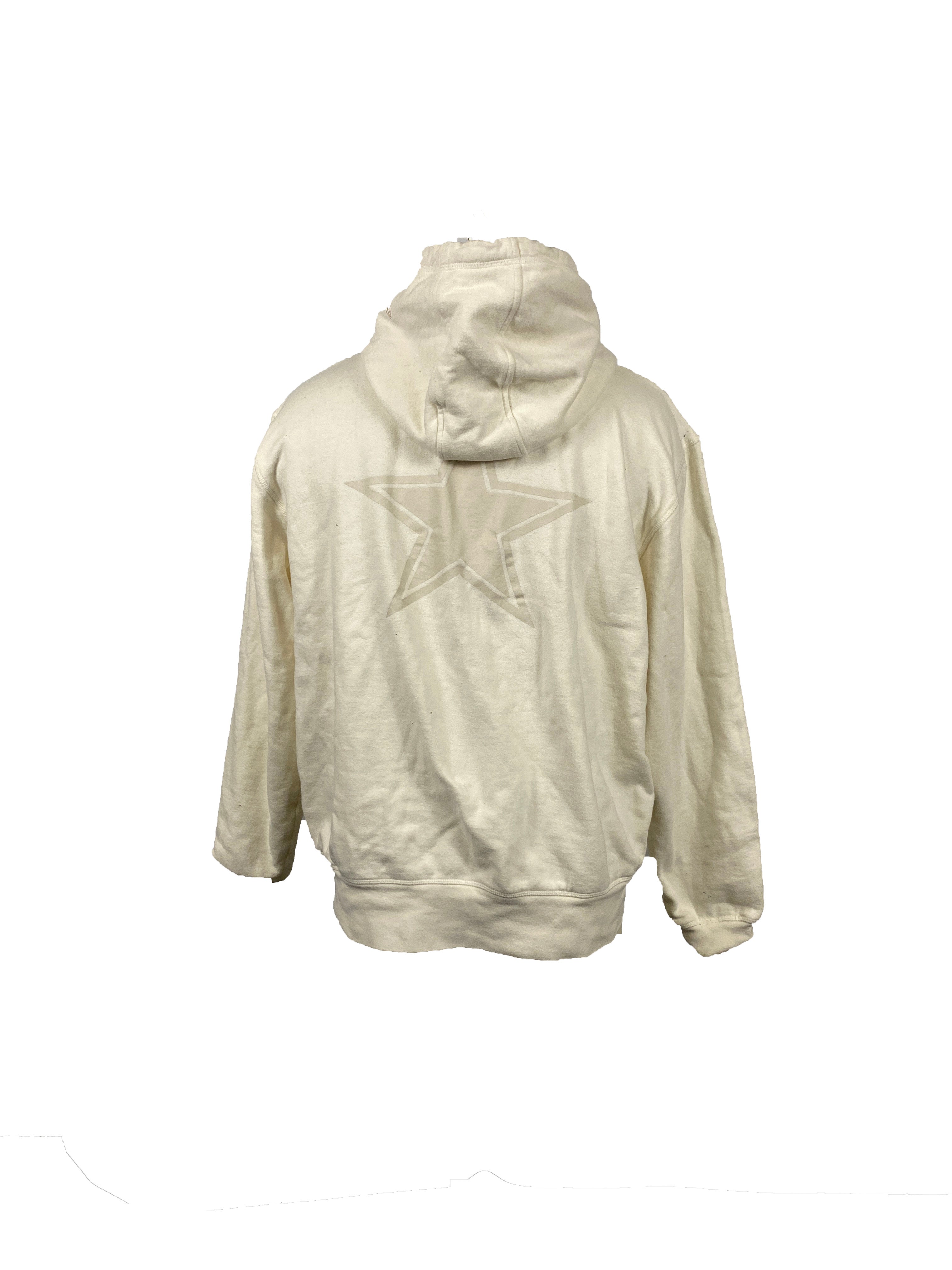NFL Dallas Cowboys Cream Hoodie Men's Size XL