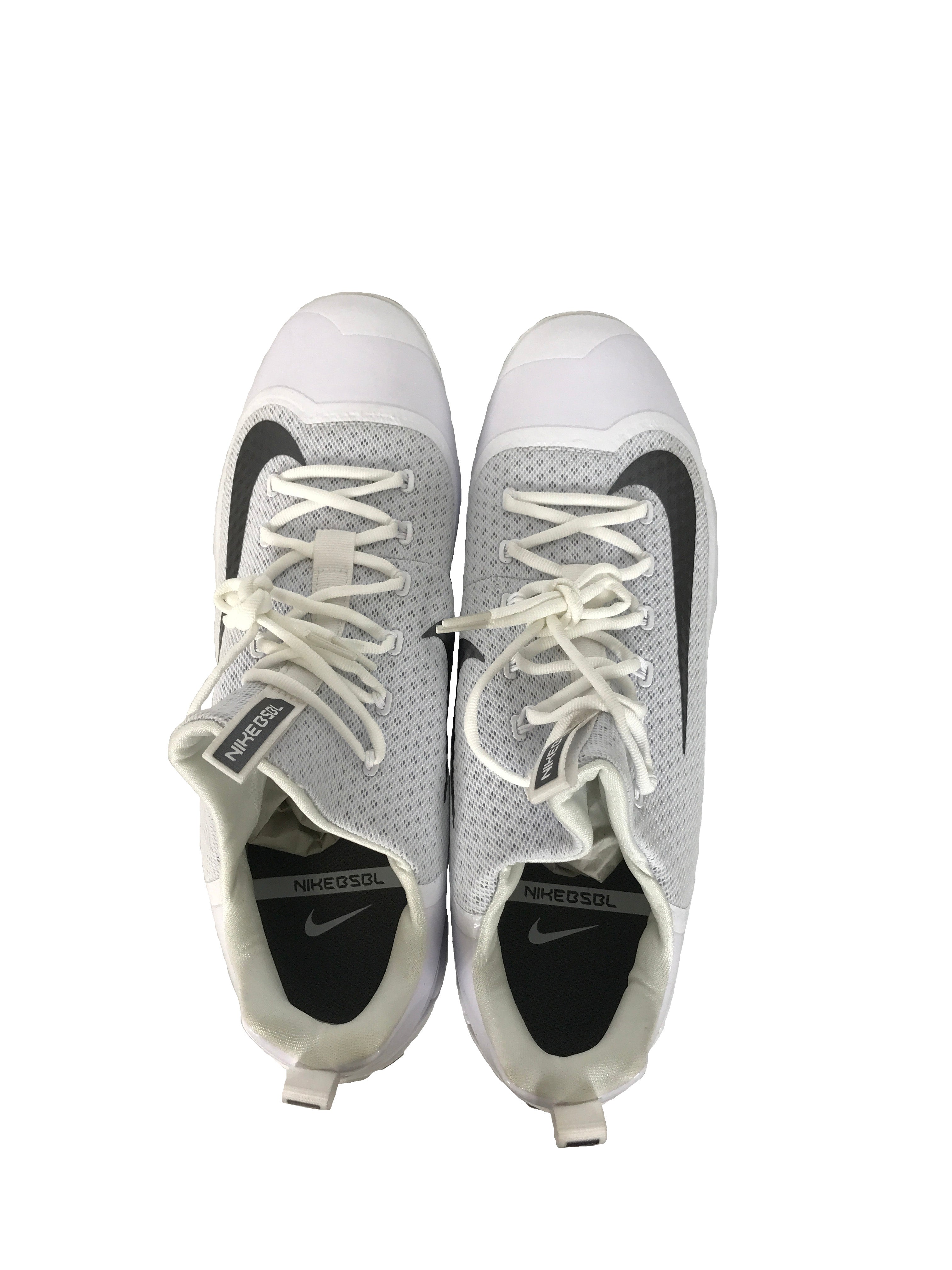 Nike Air Huarache 2KFilth Elite Low White Baseball Cleats Men's Size 16
