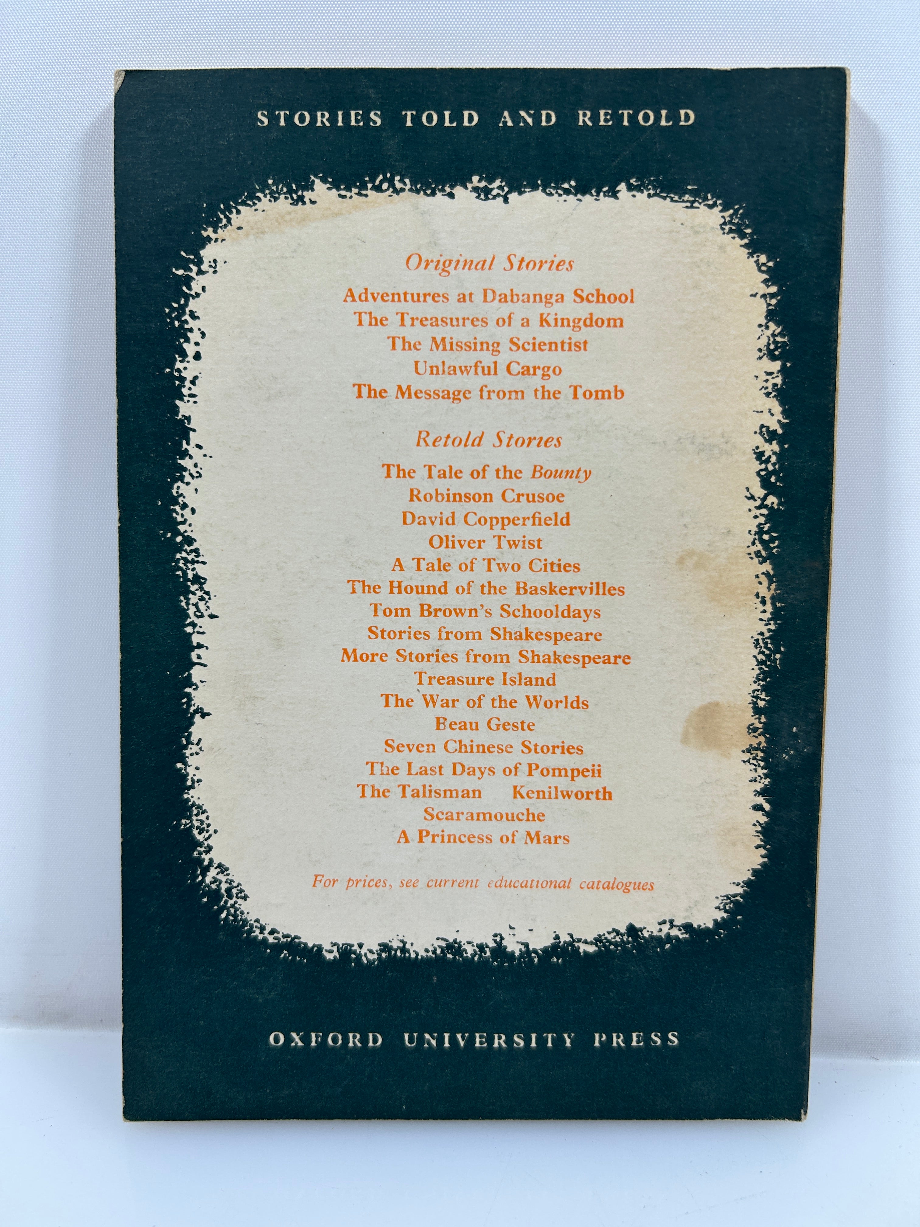 Oliver Twist by Charles Dickens Abridged Ill George Cruikshank Oxford University Press 1960