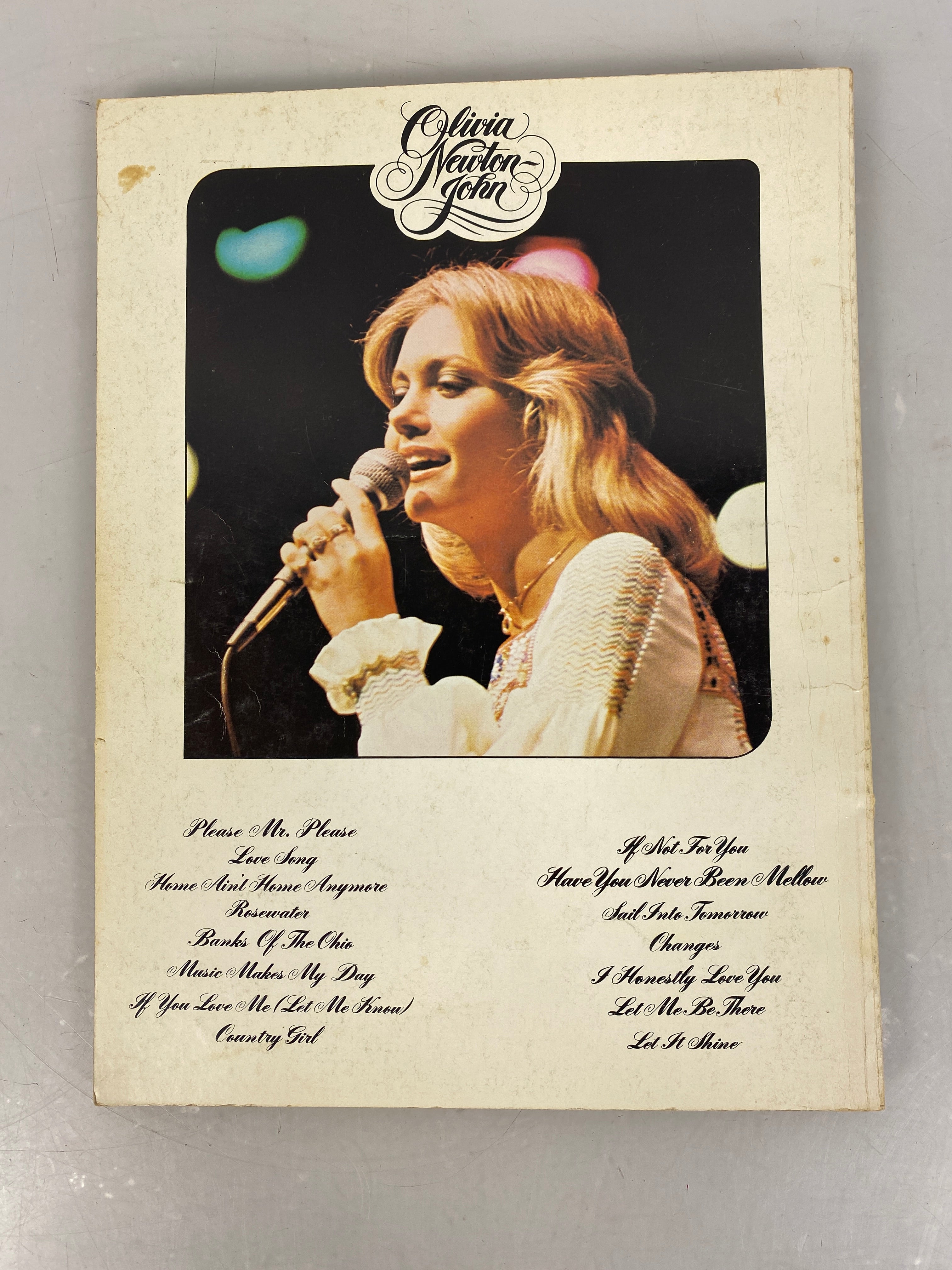 Olivia Newton John Music Book 1975