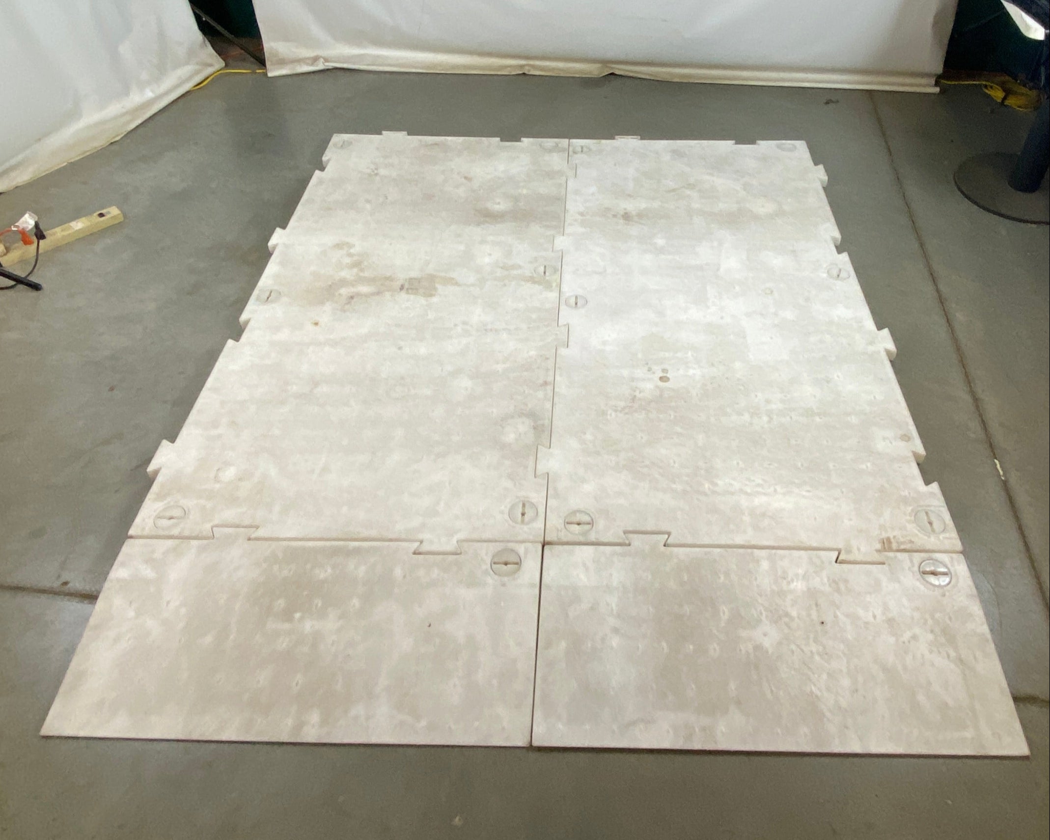 OmniDeck White Connector Ramp