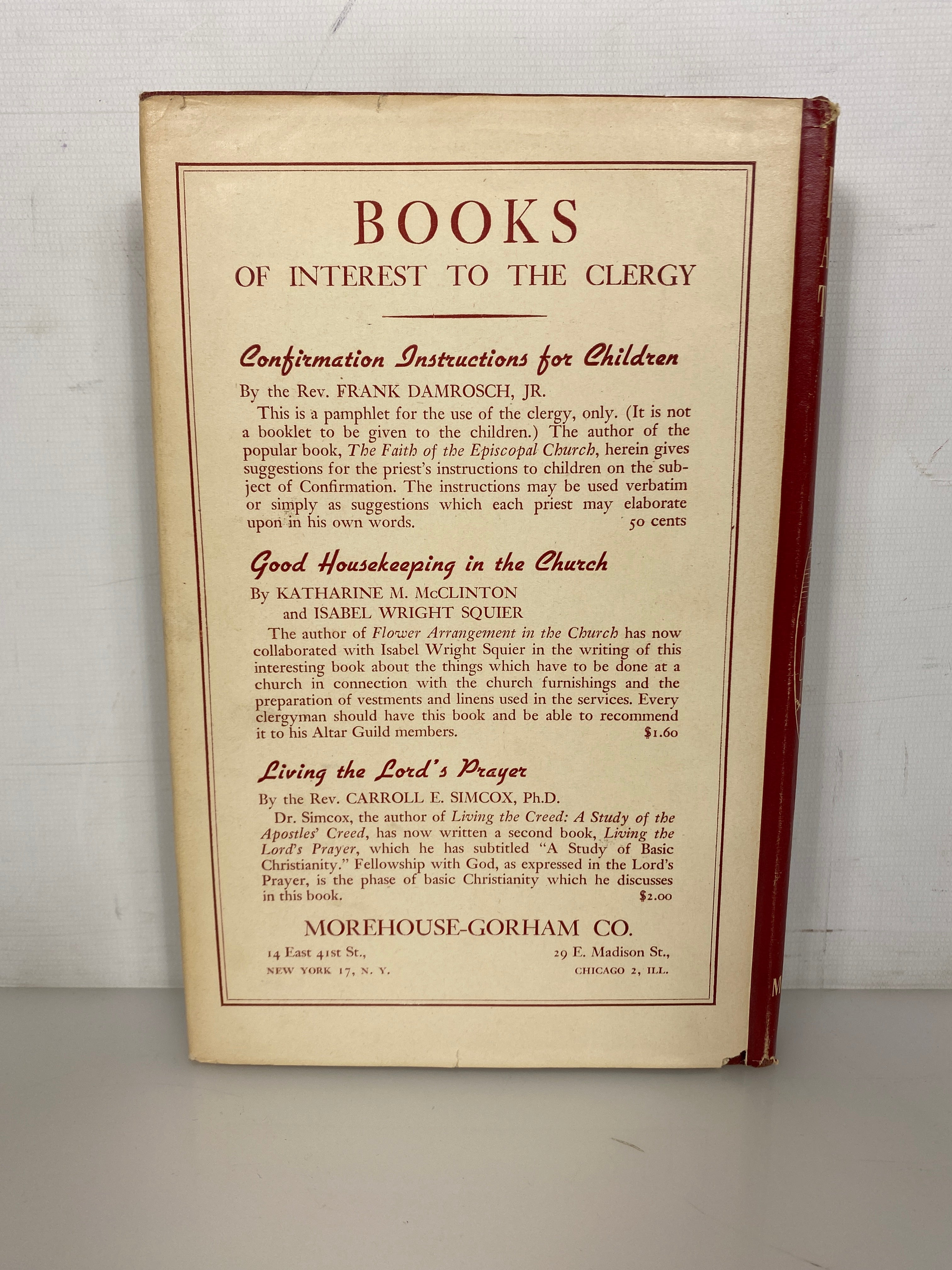 Parish Administration by Don Frank Fenn 1951 Rare Vintage HC DJ