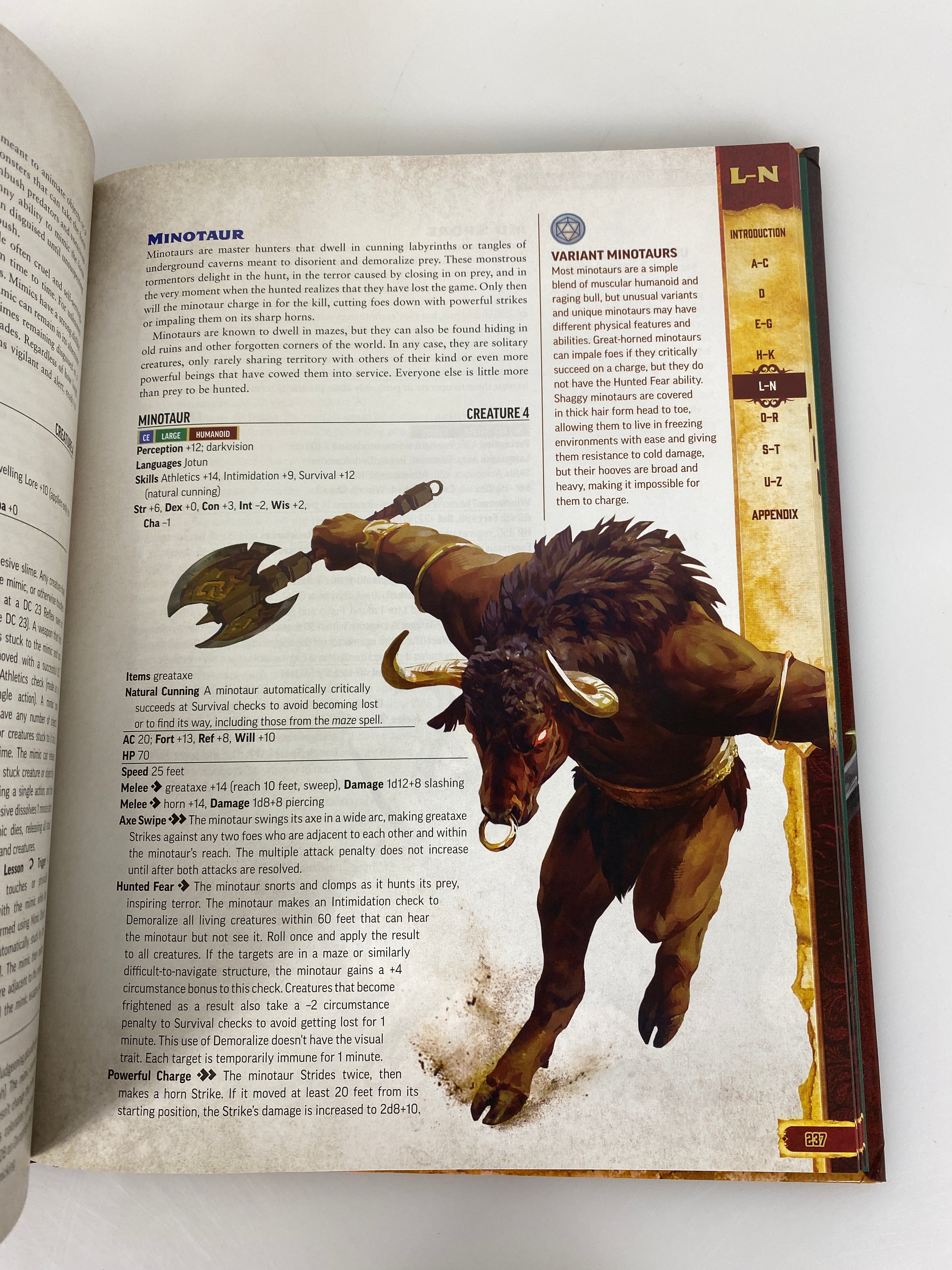 Pathfinder Second Edition RPG Bestiary HC 2019