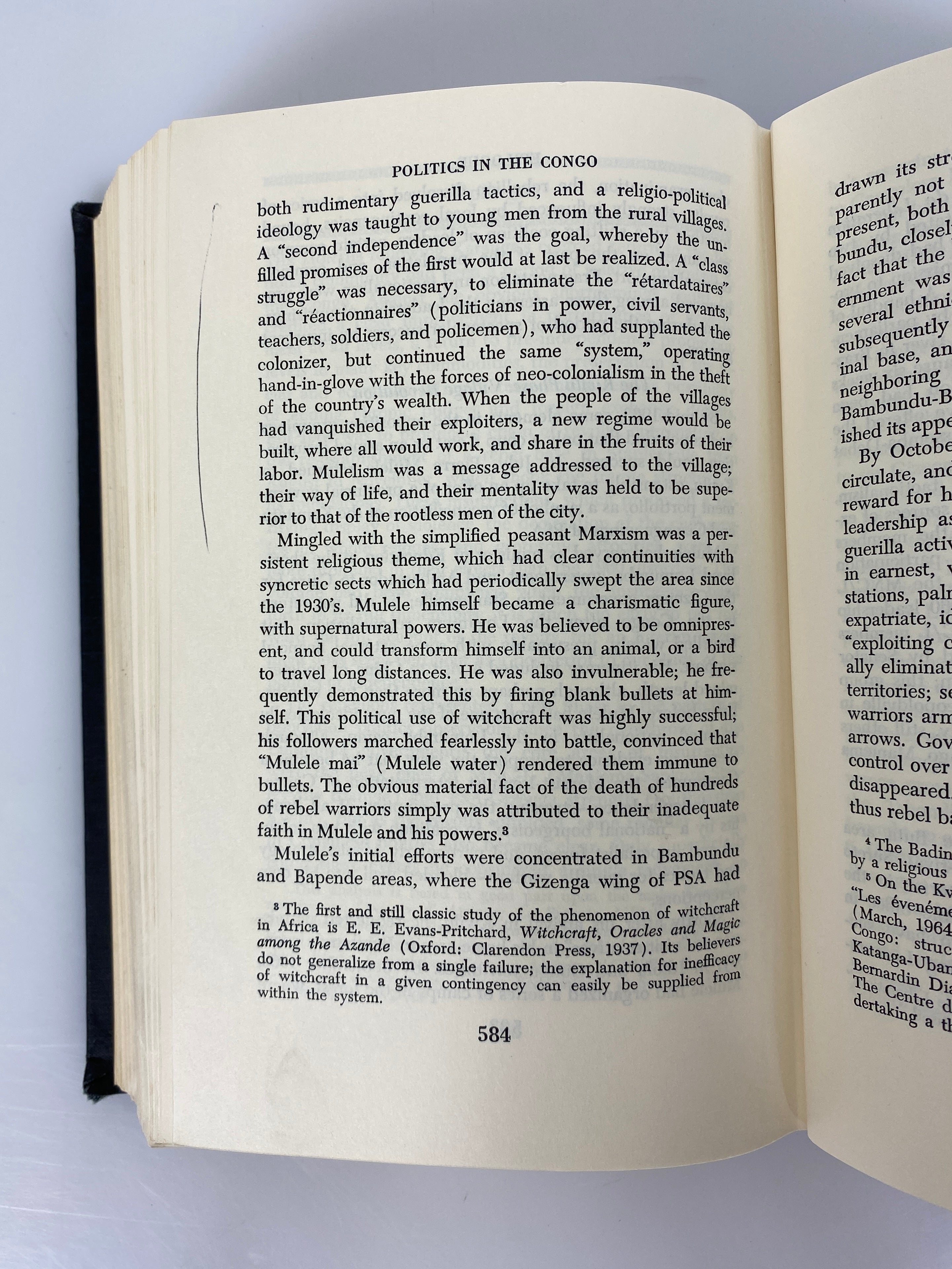 Politics in the Congo by Crawford Young 1965 Ex-Library HC