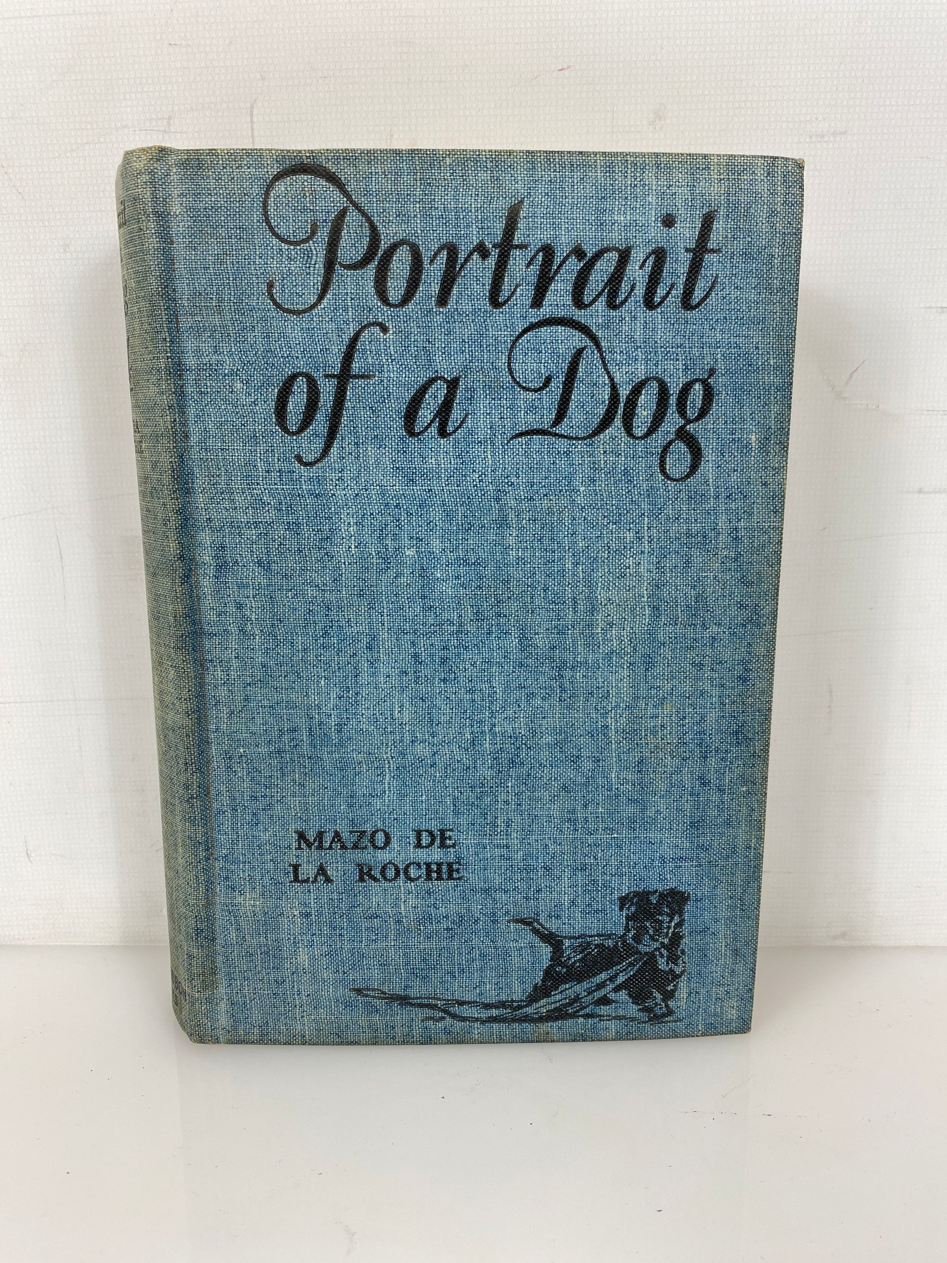 Portrait of a Dog by Mazo De La Roche 1930 Vintage HC