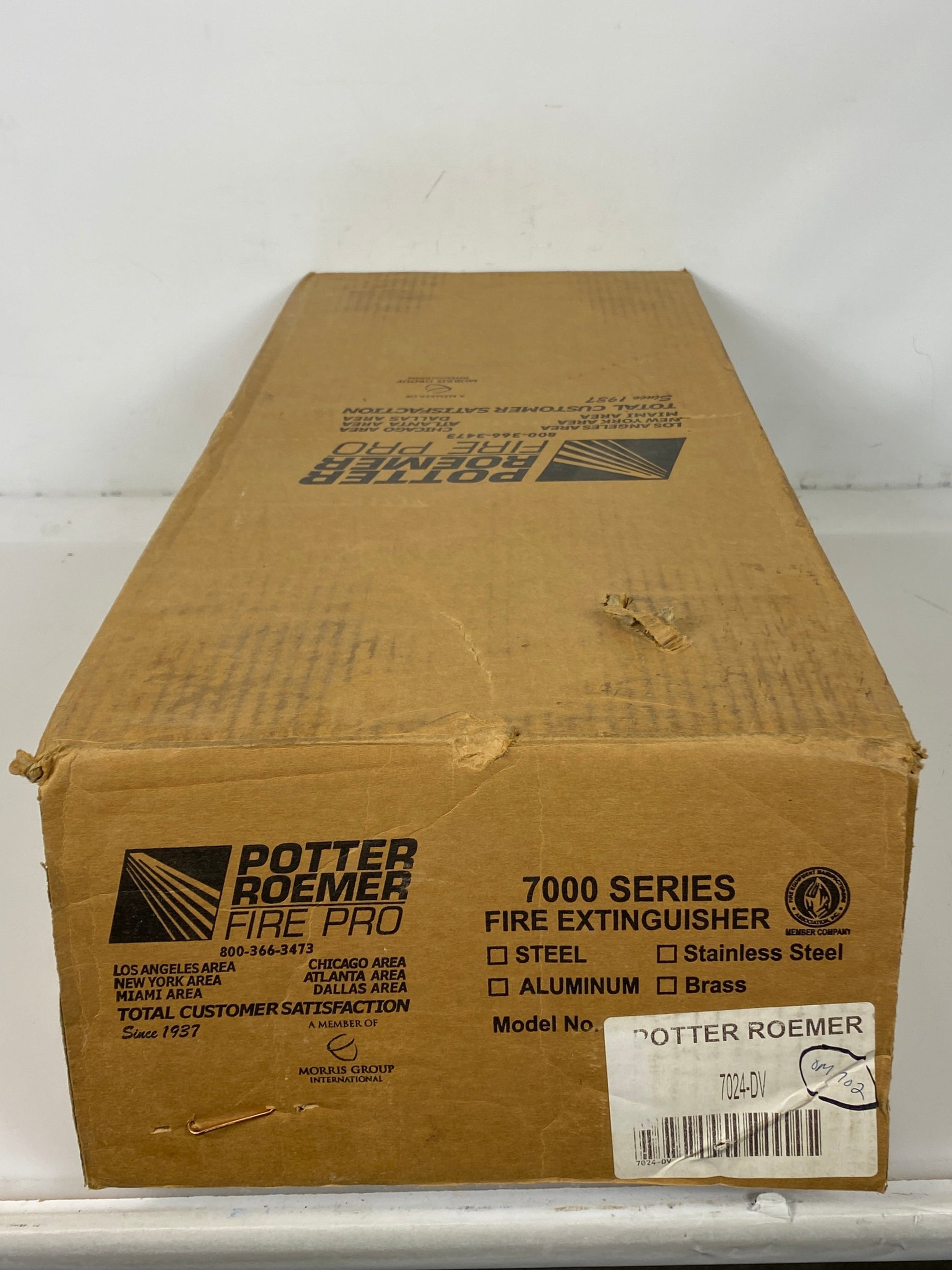 Potter Roemer #7024-DV Fire Pro Indoor Extinguisher Cabinet