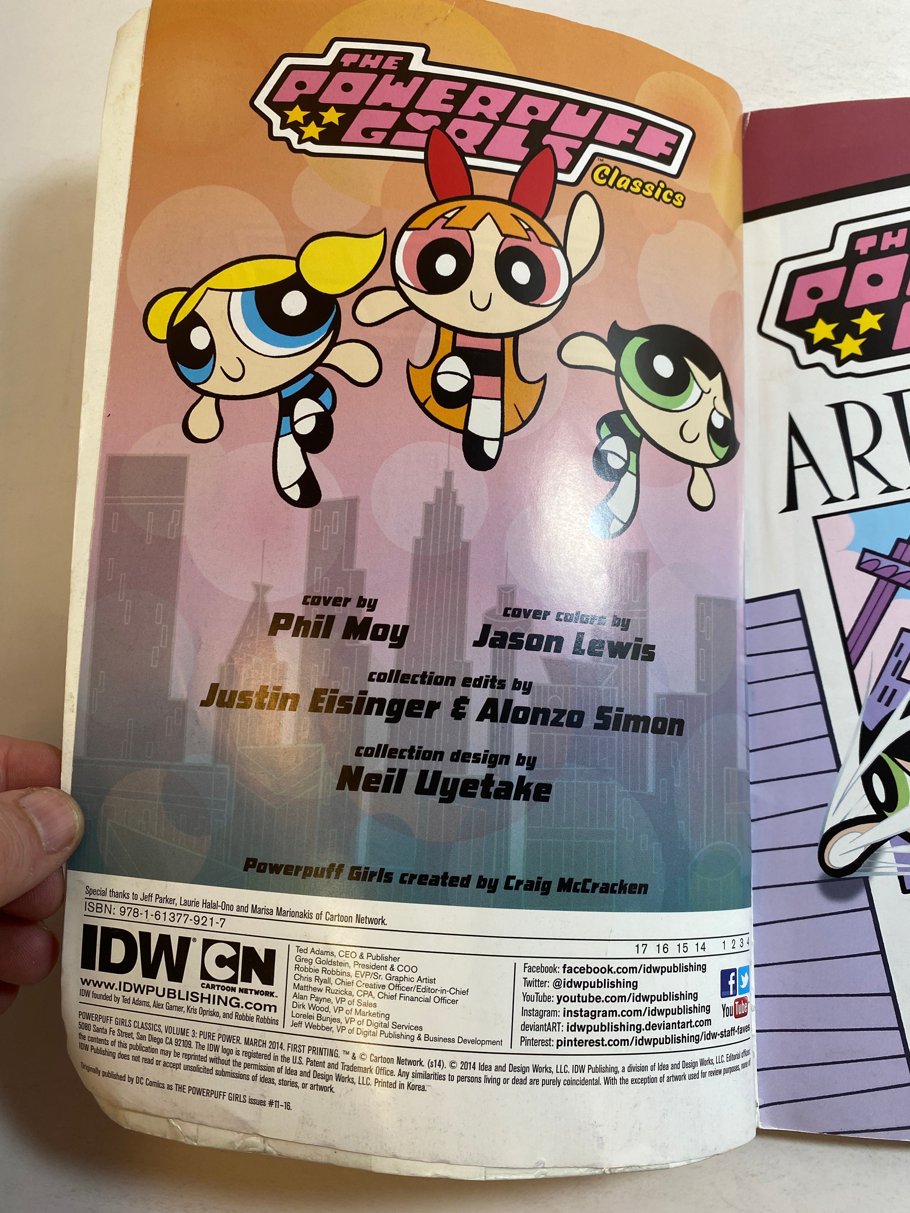 Powerpuff Girls Classics Pure Power DC Comics 2014