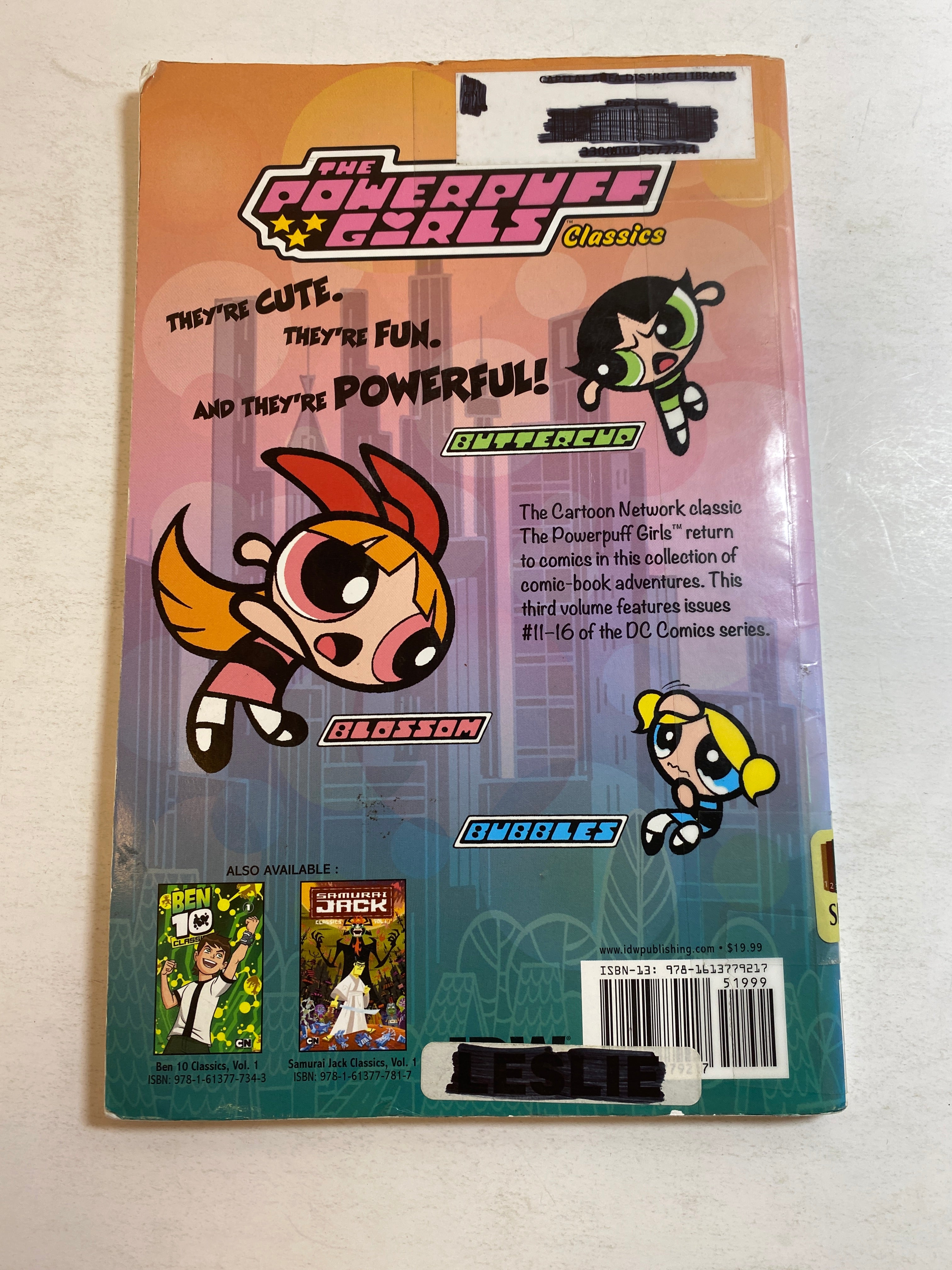 Powerpuff Girls Classics Pure Power DC Comics 2014