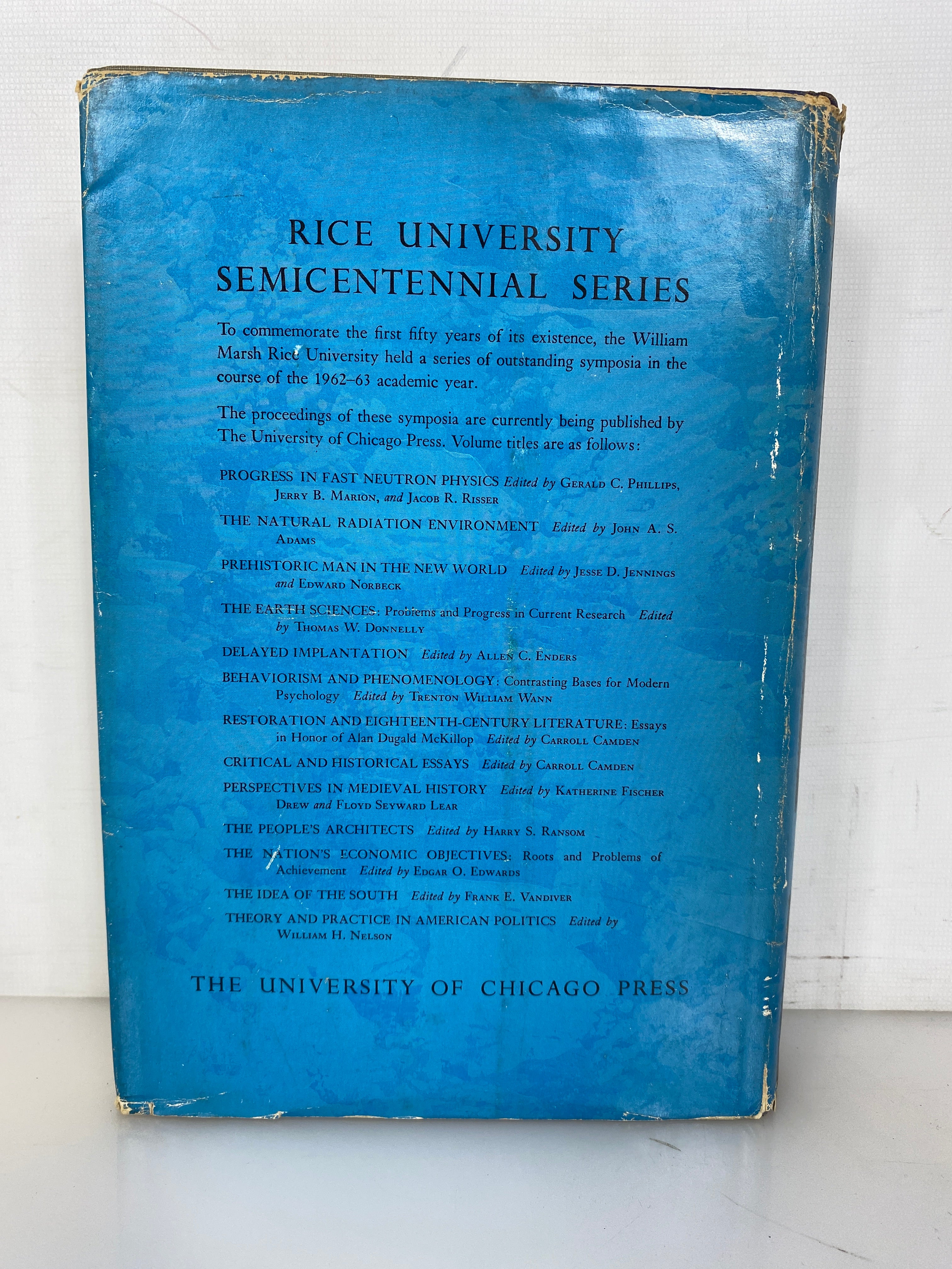 Prehistoric Man in the New World by Jennings/Norbeck 1964 HC DJ