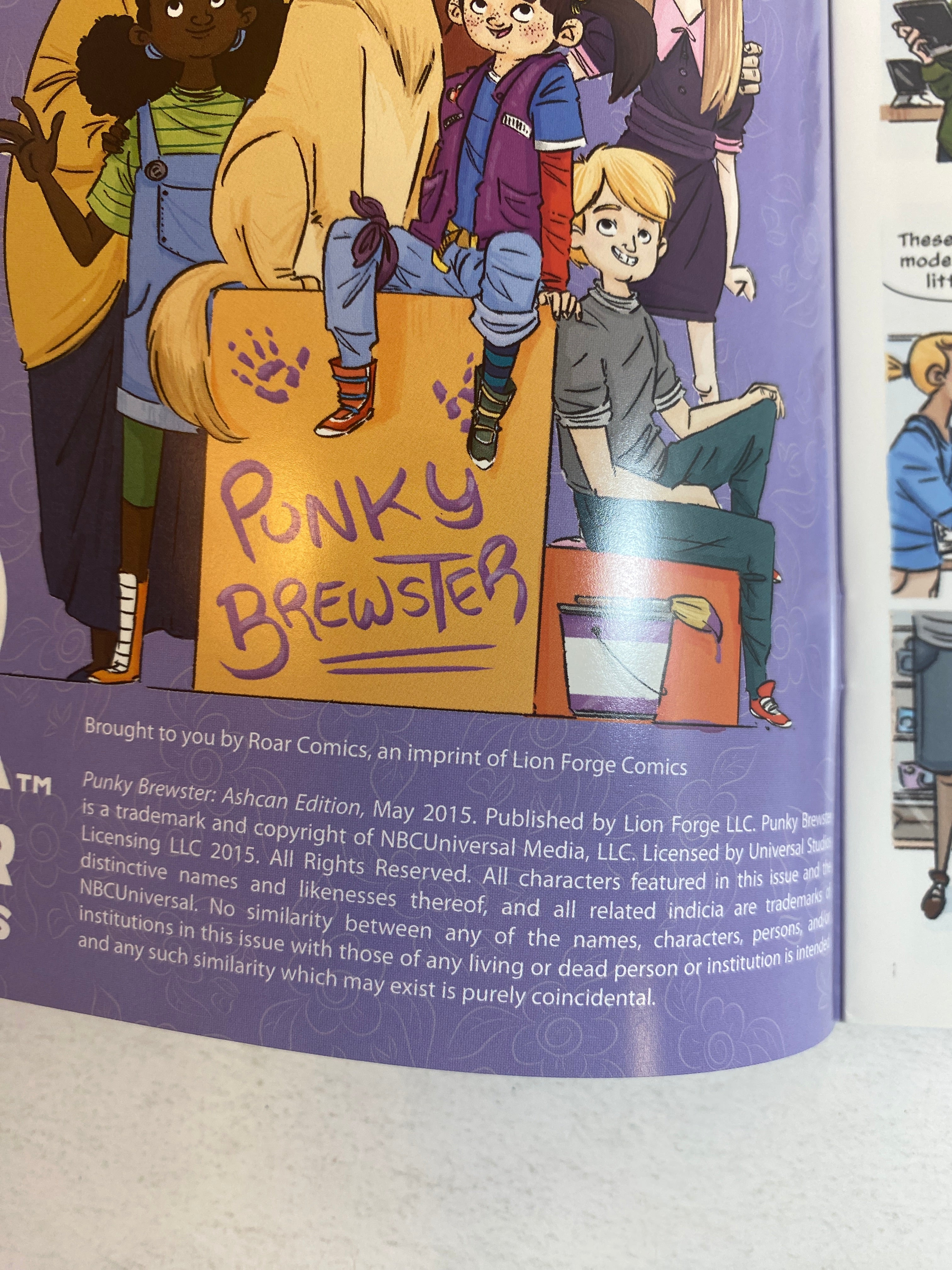 Punky Brewster Roar Comics 2015