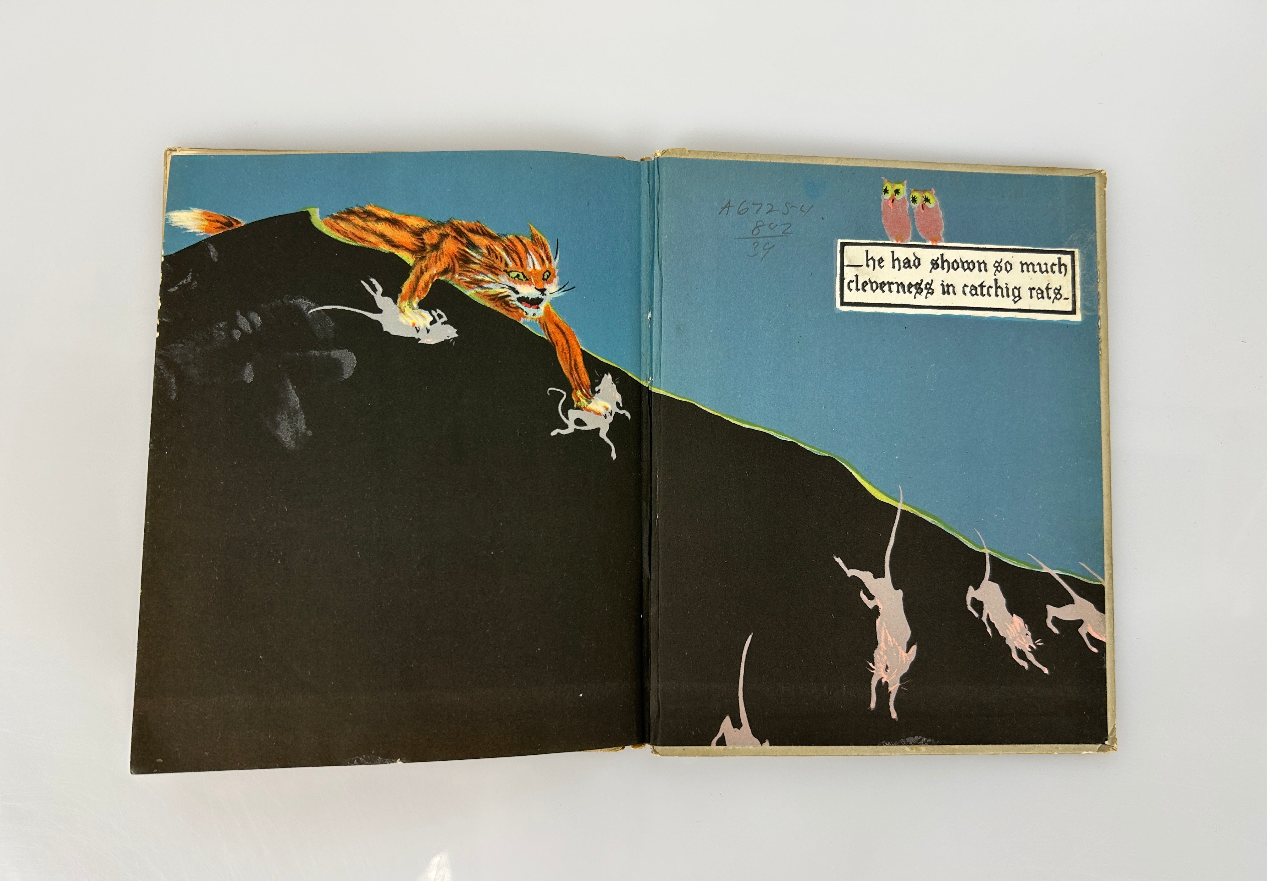 Puss In Boots Illustrated Julia Daniels 1920 1st Ed