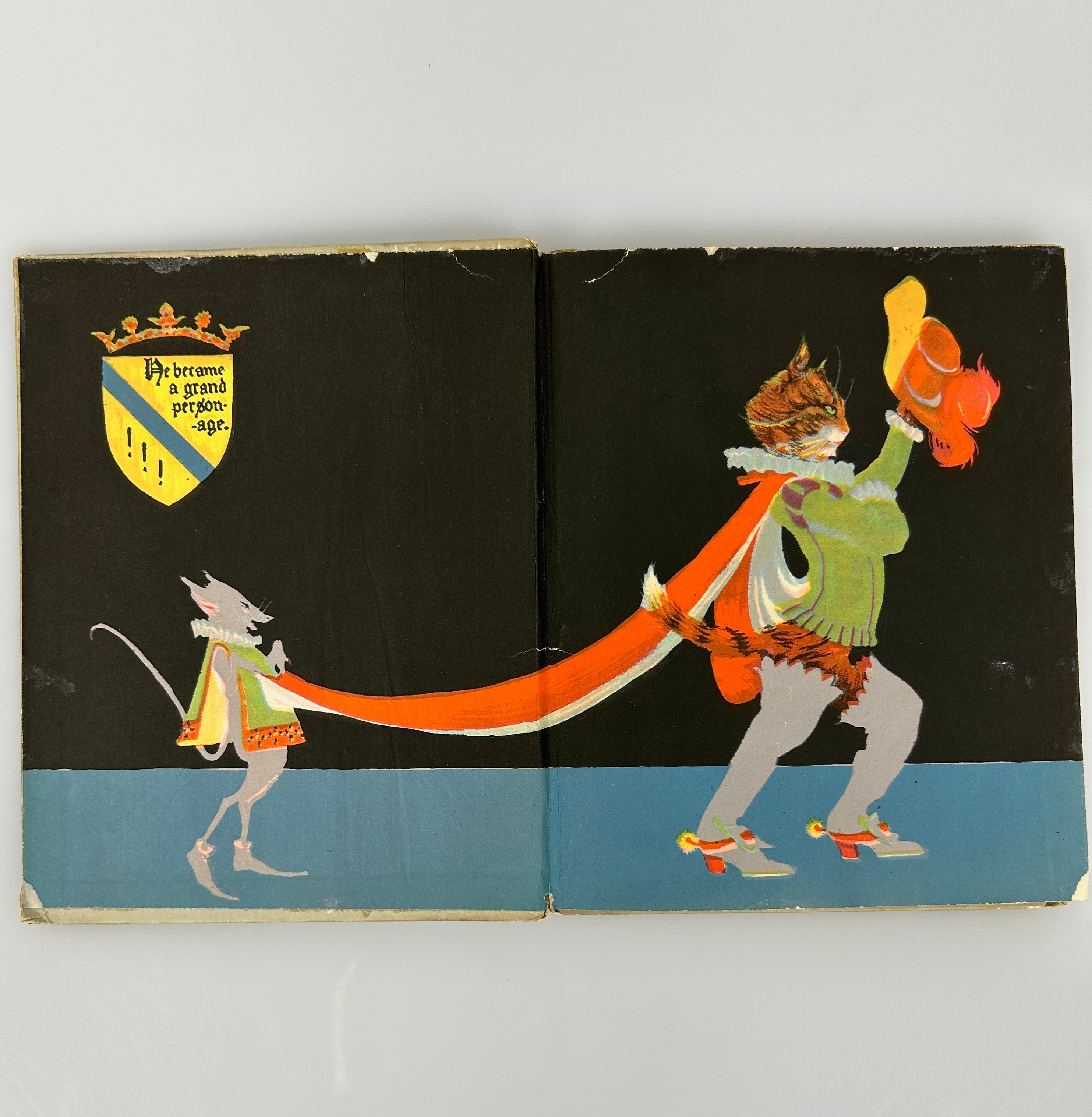 Puss In Boots Illustrated Julia Daniels 1920 1st Ed