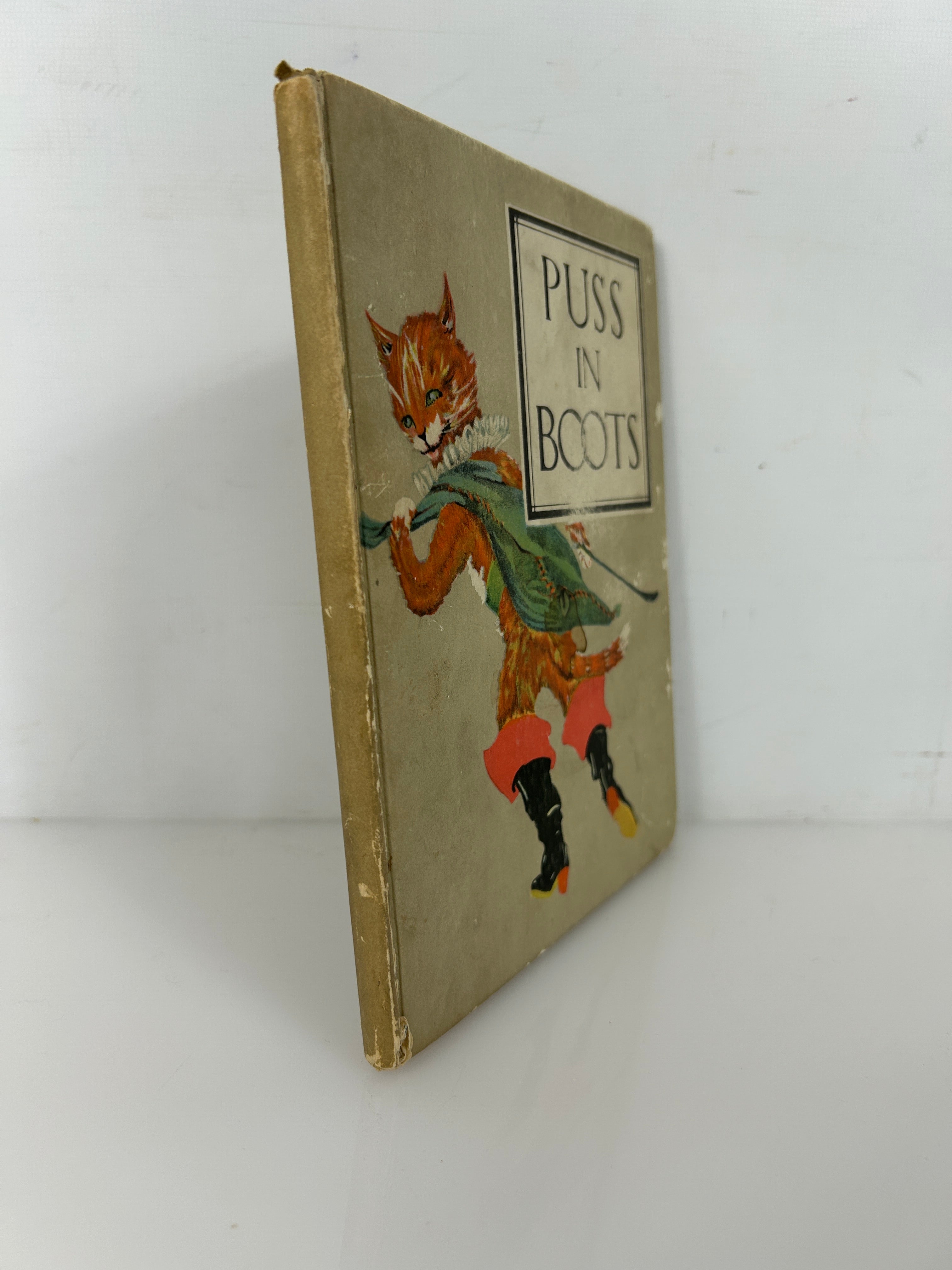 Puss In Boots Illustrated Julia Daniels 1920 1st Ed