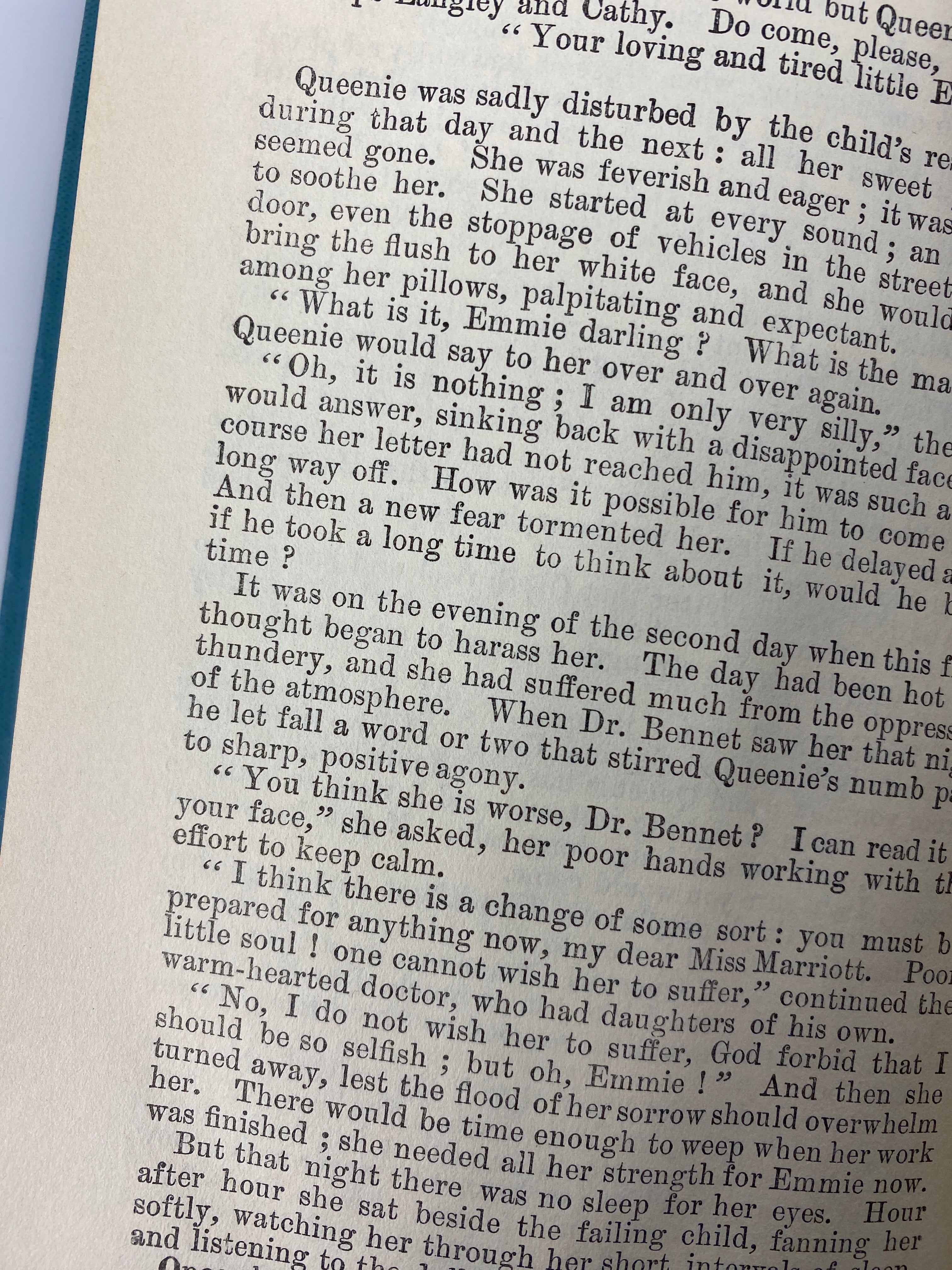 Queenie's Whim by Rosa N. Carey M.A. Donohoe & Co Antique HC