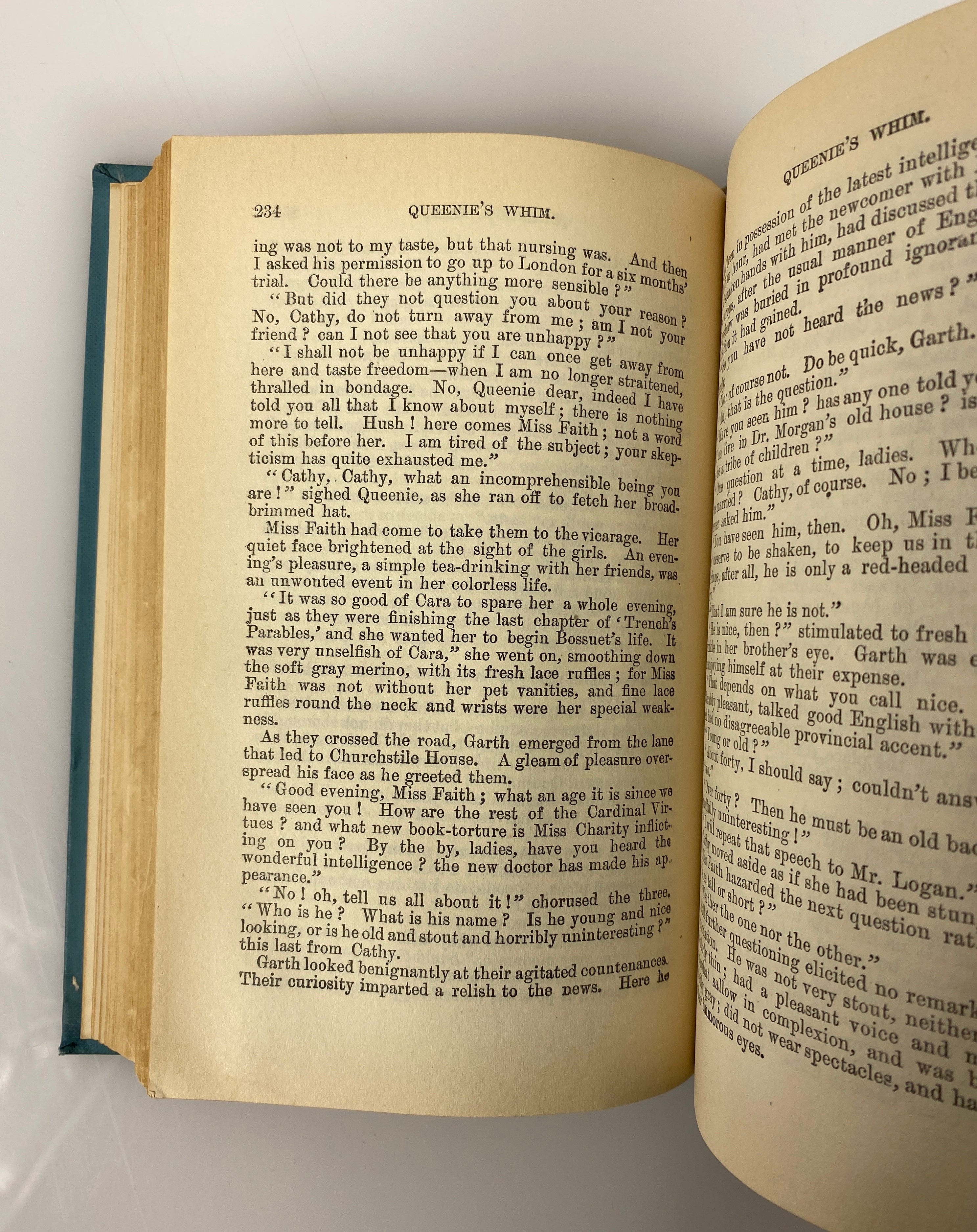 Queenie's Whim by Rosa N. Carey M.A. Donohoe & Co Antique HC