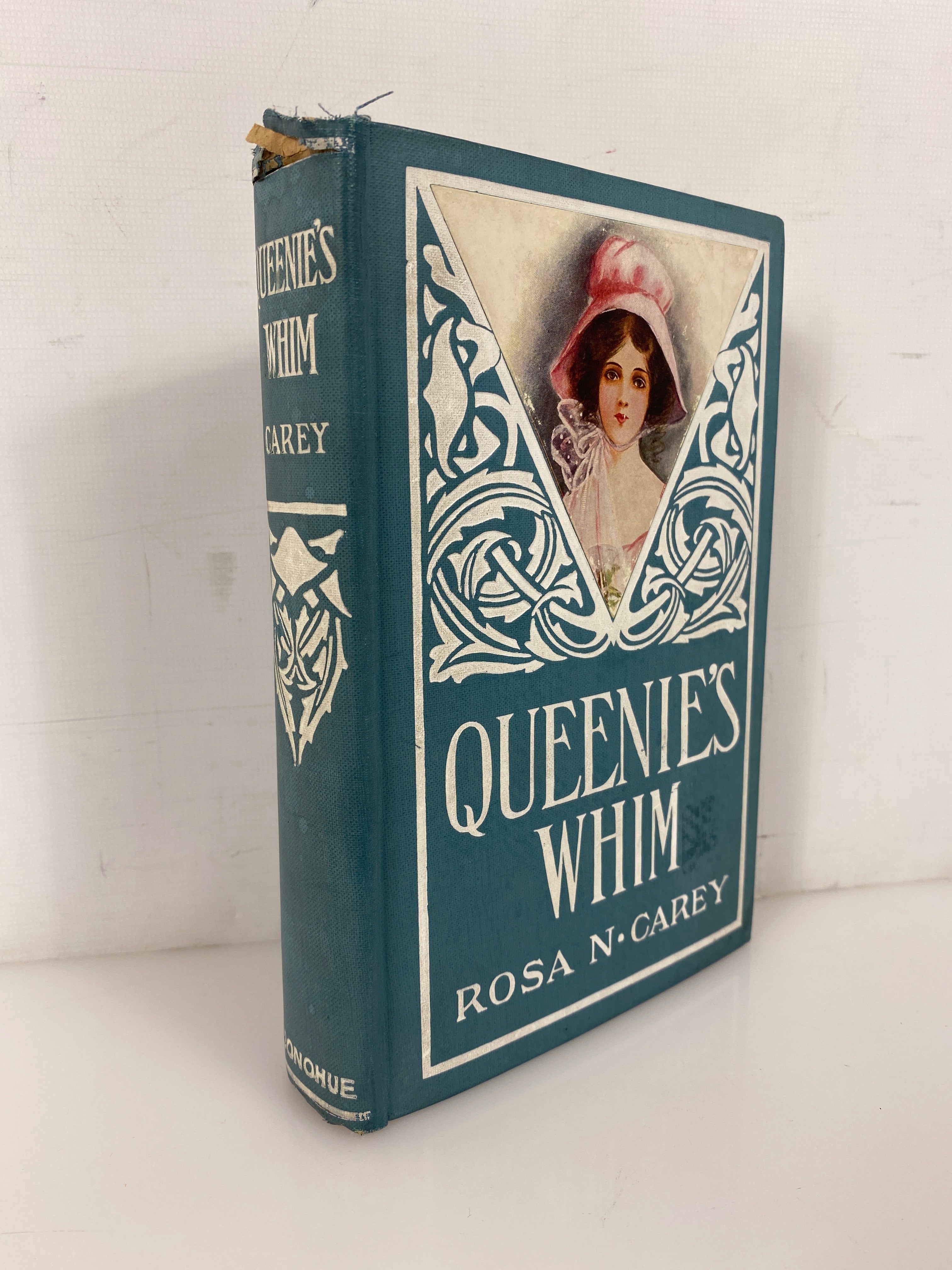 Queenie's Whim by Rosa N. Carey M.A. Donohoe & Co Antique HC