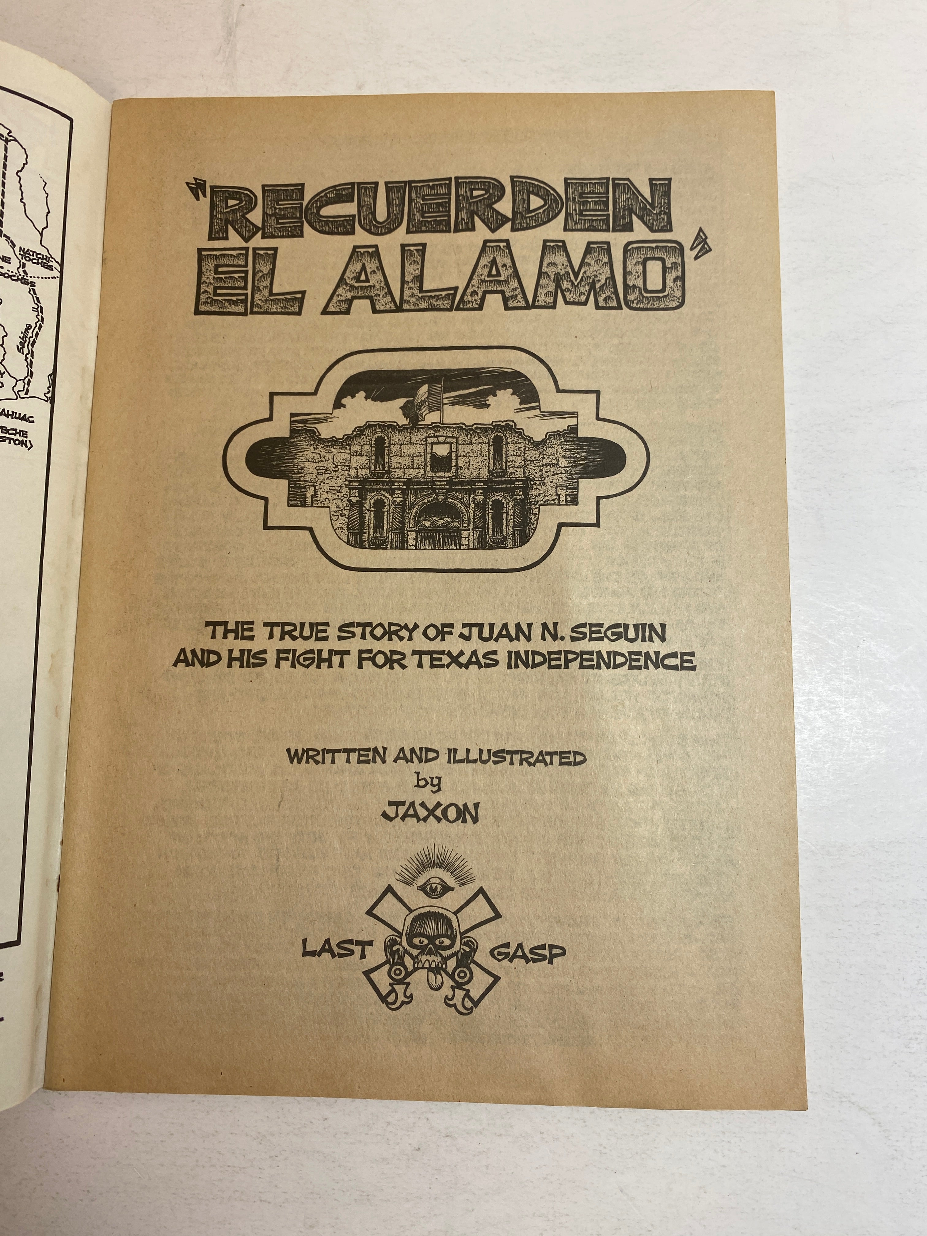 Recuerdo El Alamo Last Gasp 1979 Comic